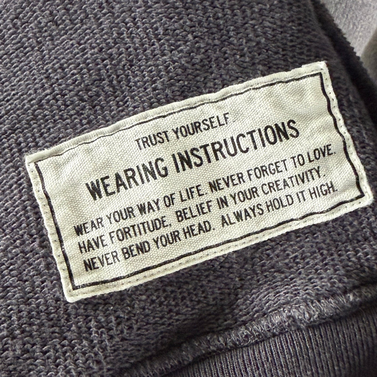 Maison Mihara Yasuhiro Sun Faded Distressed Hoodie