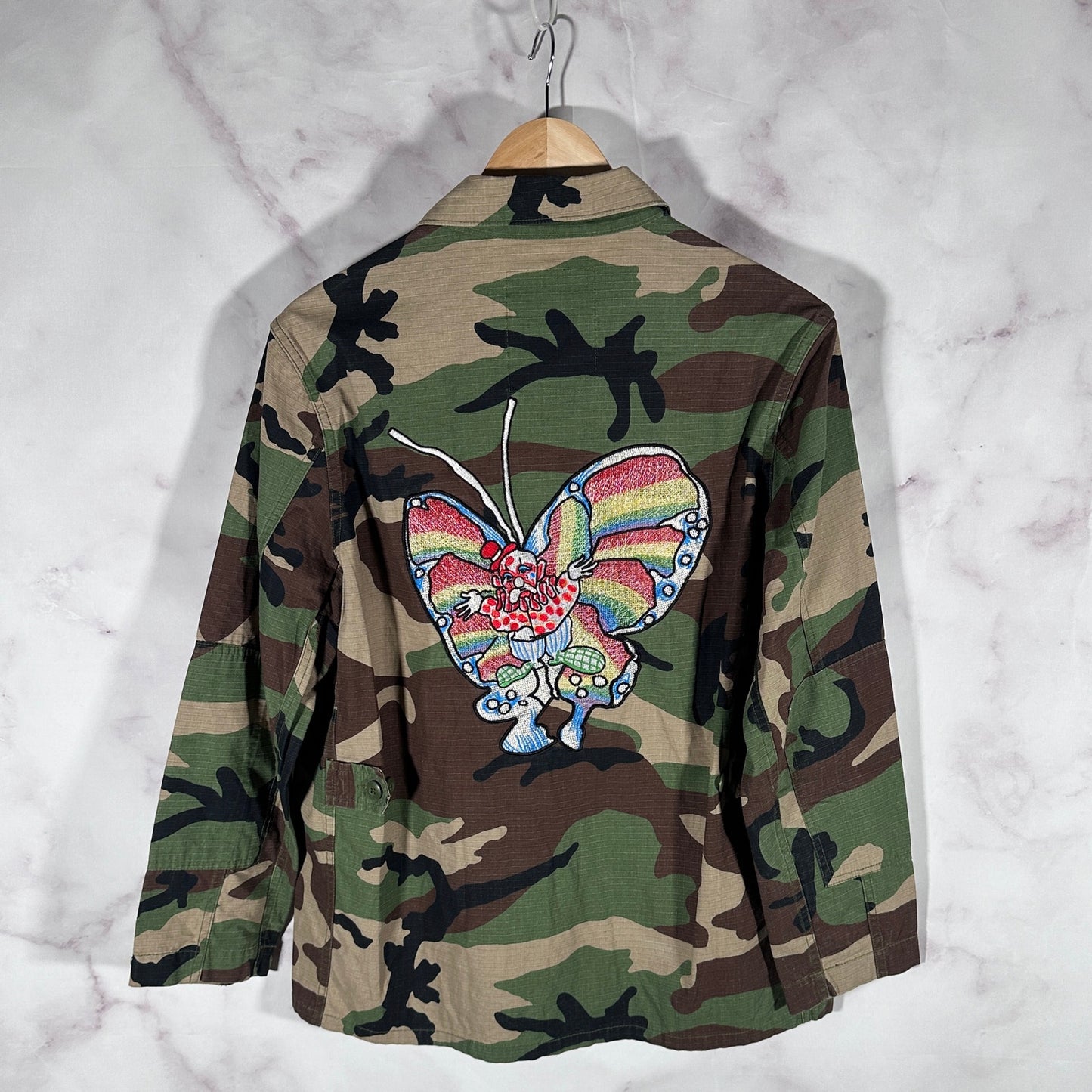 Supreme x Gonz S/S16 Butterfly Camo BDU Jacket