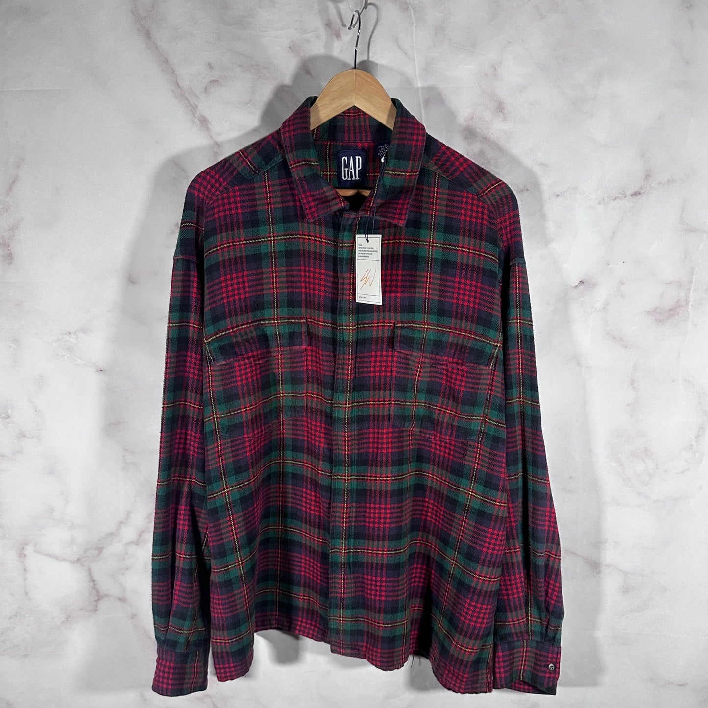 Sean Wotherspoon x Gap Vintage Red Zip Flannel