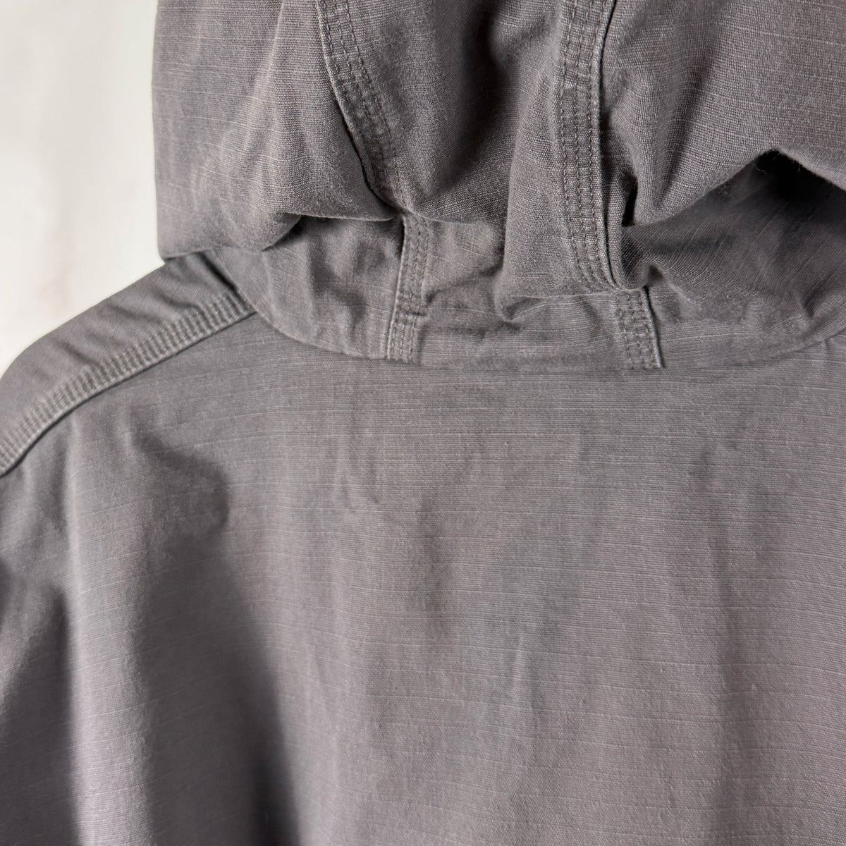Carhartt Grey Ripstop Hooded Jacket