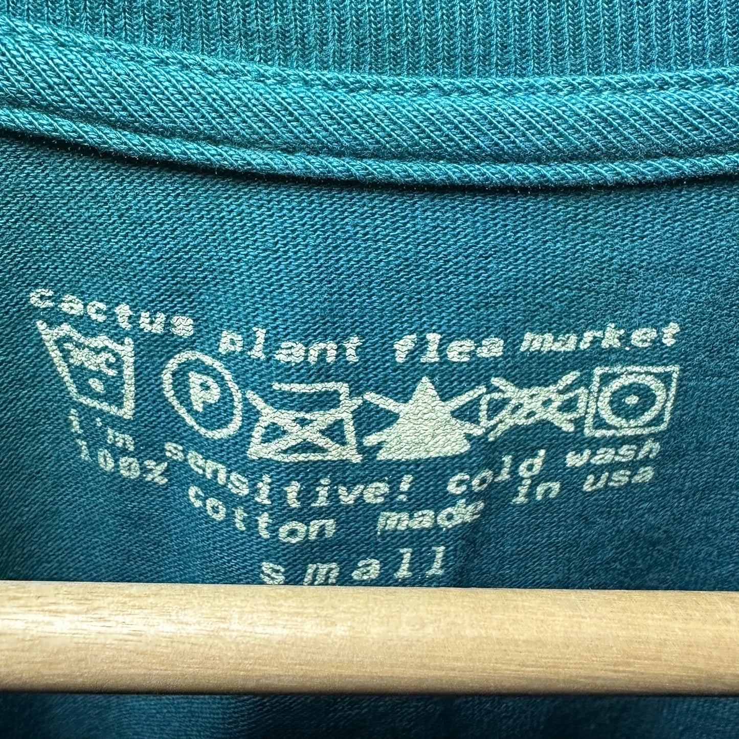 Cactus Plant Flea Market Teal ‘Let Sunshine Do’ Longsleeve