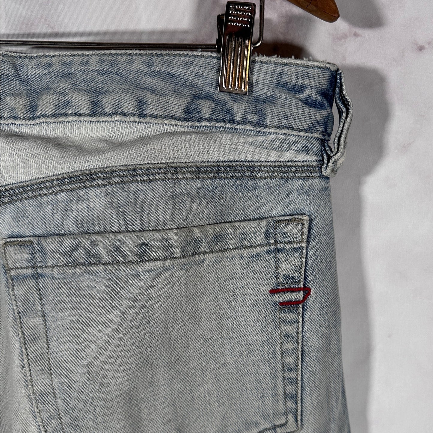 Diesel Light Wash Straight Denim