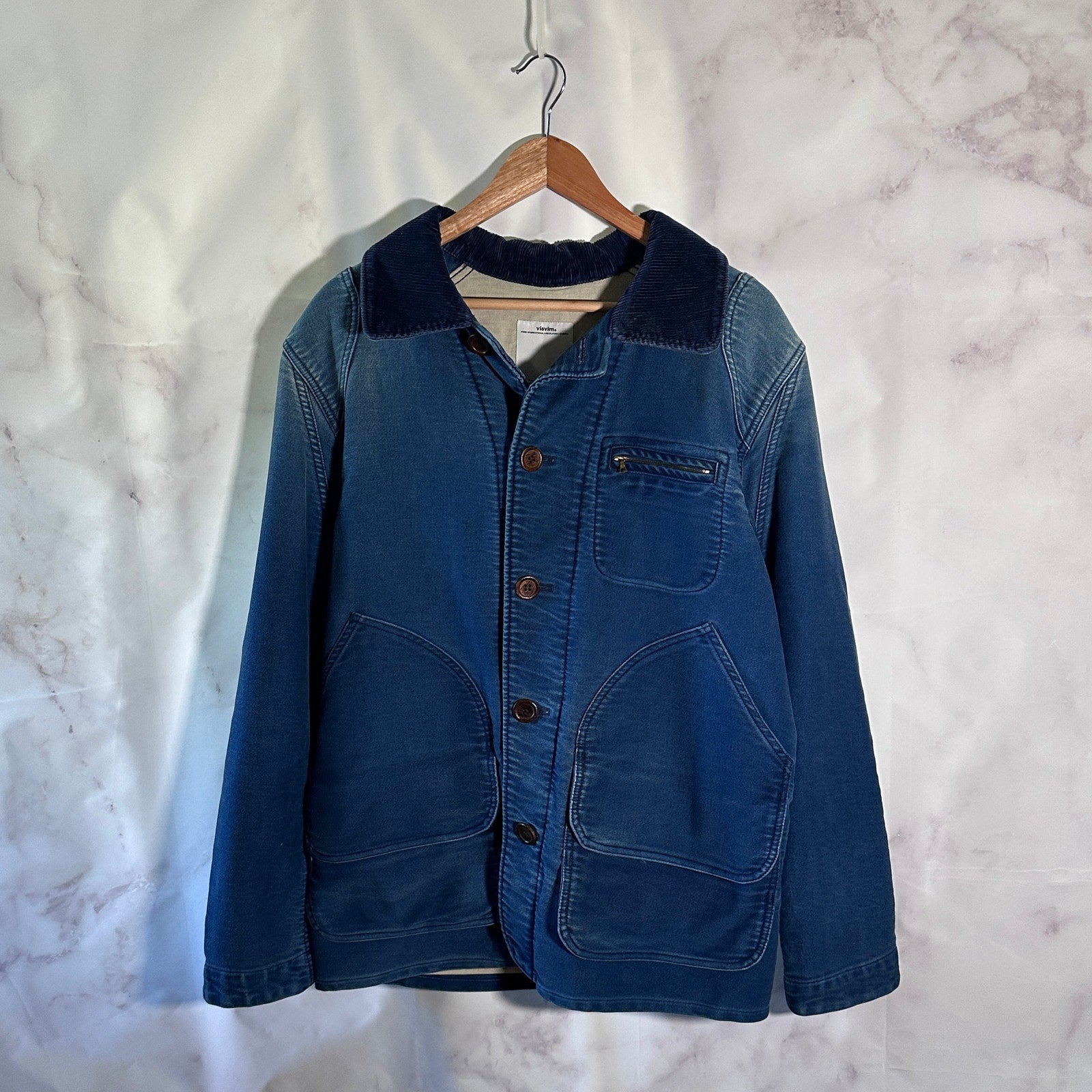 visvim MINIE HUNTING JKT (DMGD MOLESKIN) 【公式通販】