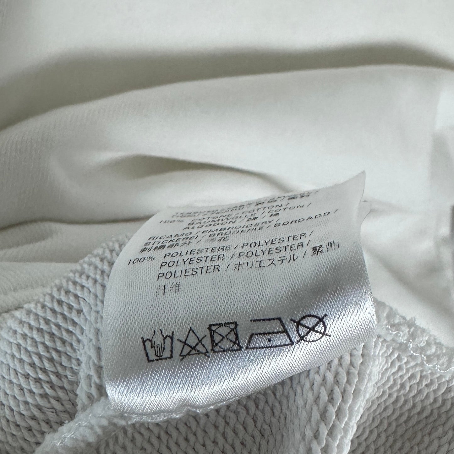 Balenciaga Rainbow Crest White Hoodie