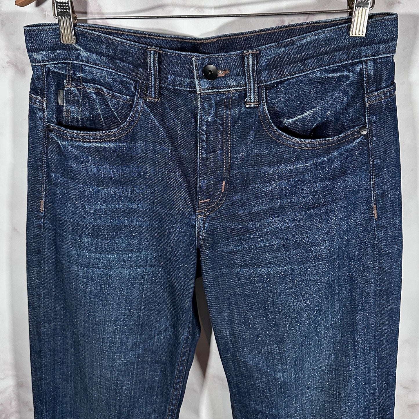 Helmut Lang Relaxed Tapered Indigo Denim
