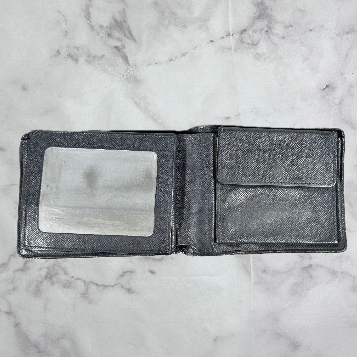 Louis Vuitton Navy Canvas Wallet