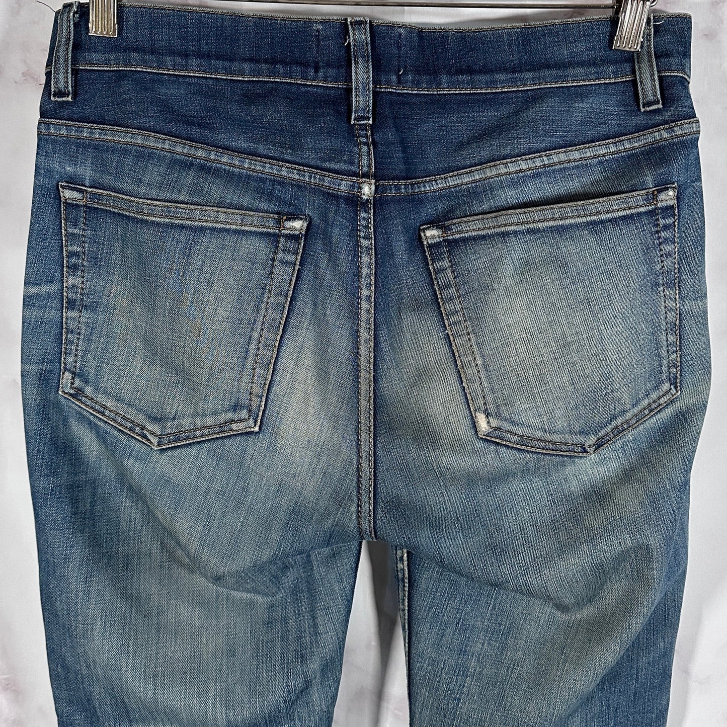 Acne Studios Ace Raw Gothic Distressed Denim