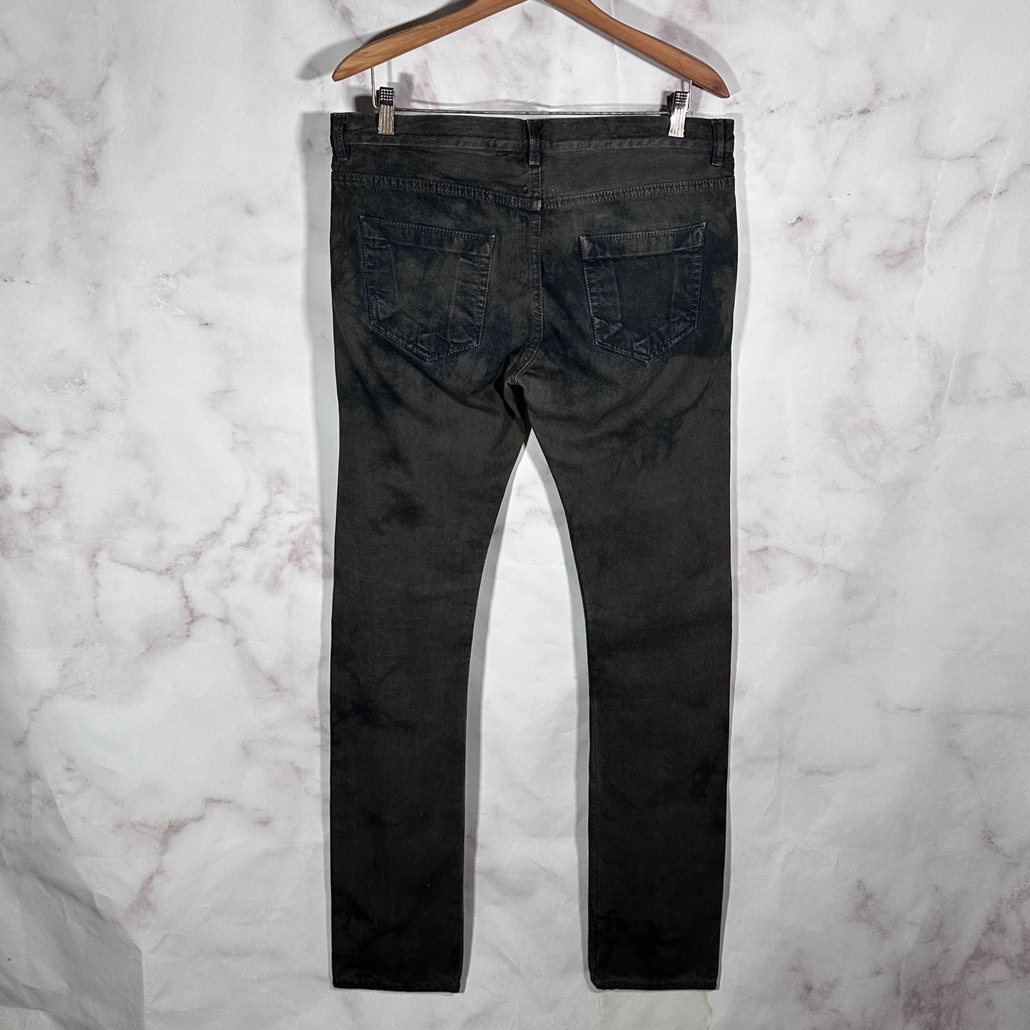 Rick Owens DRKSHDW S/S15 Faun Batik Dark Dust Denim