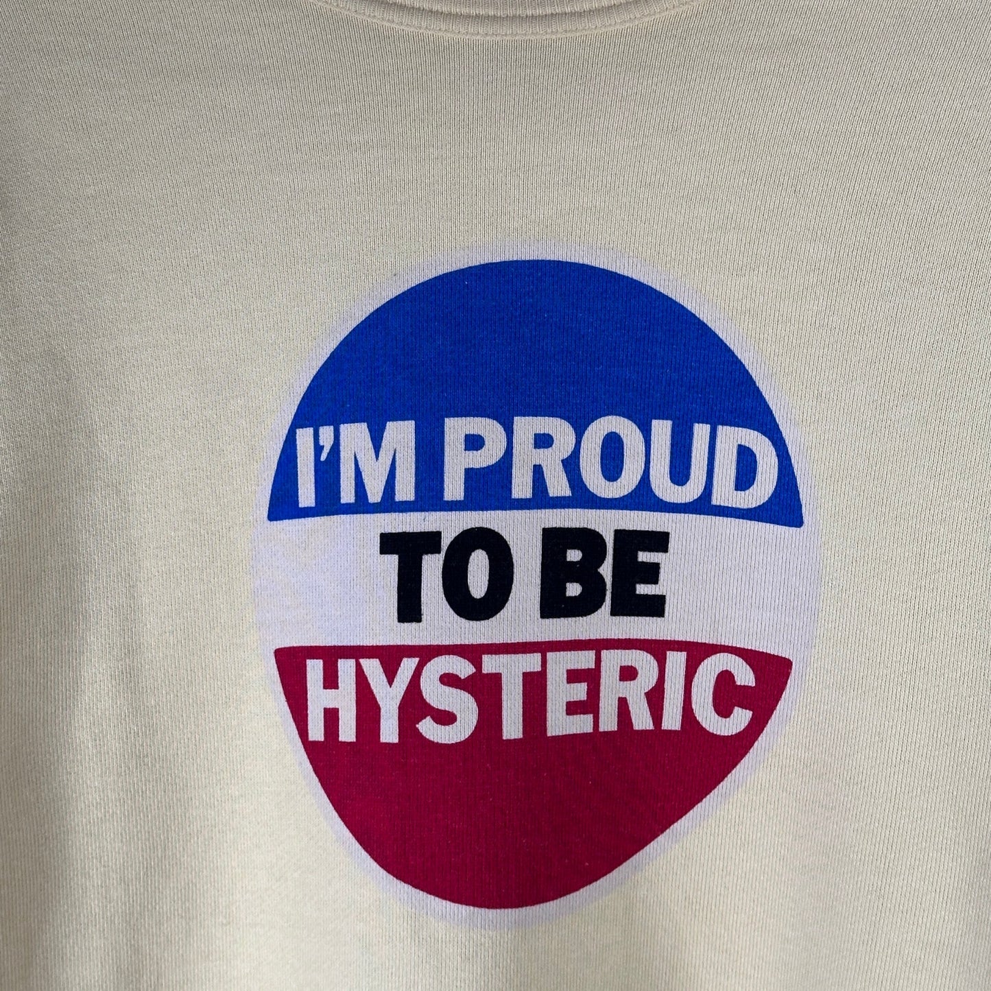 Hysteric Glamour ‘Proud To Be Hysteric’ Yellow Crewneck