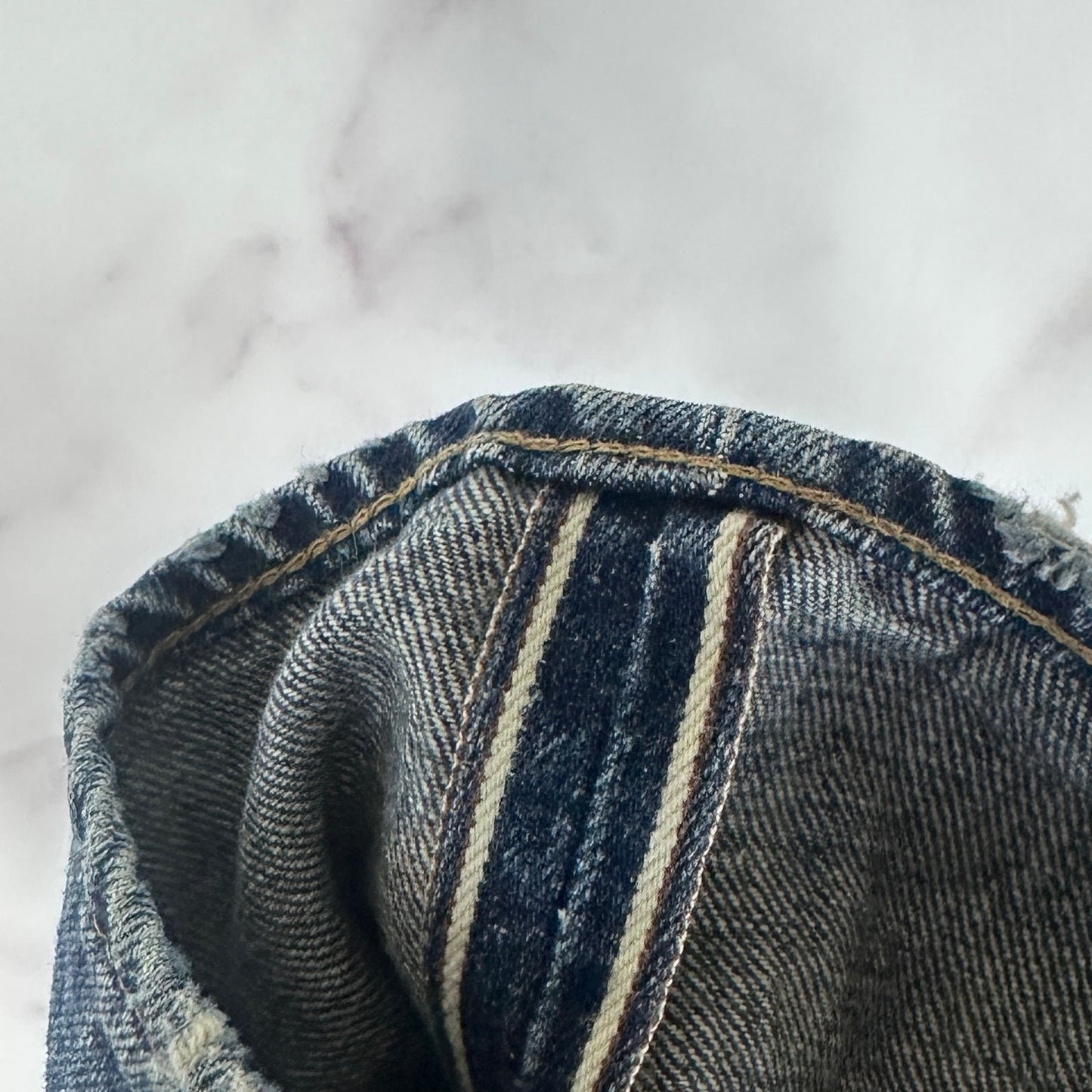 Levi’s Made & Crafted Selvedge Patchwork Repaired 501 Denim