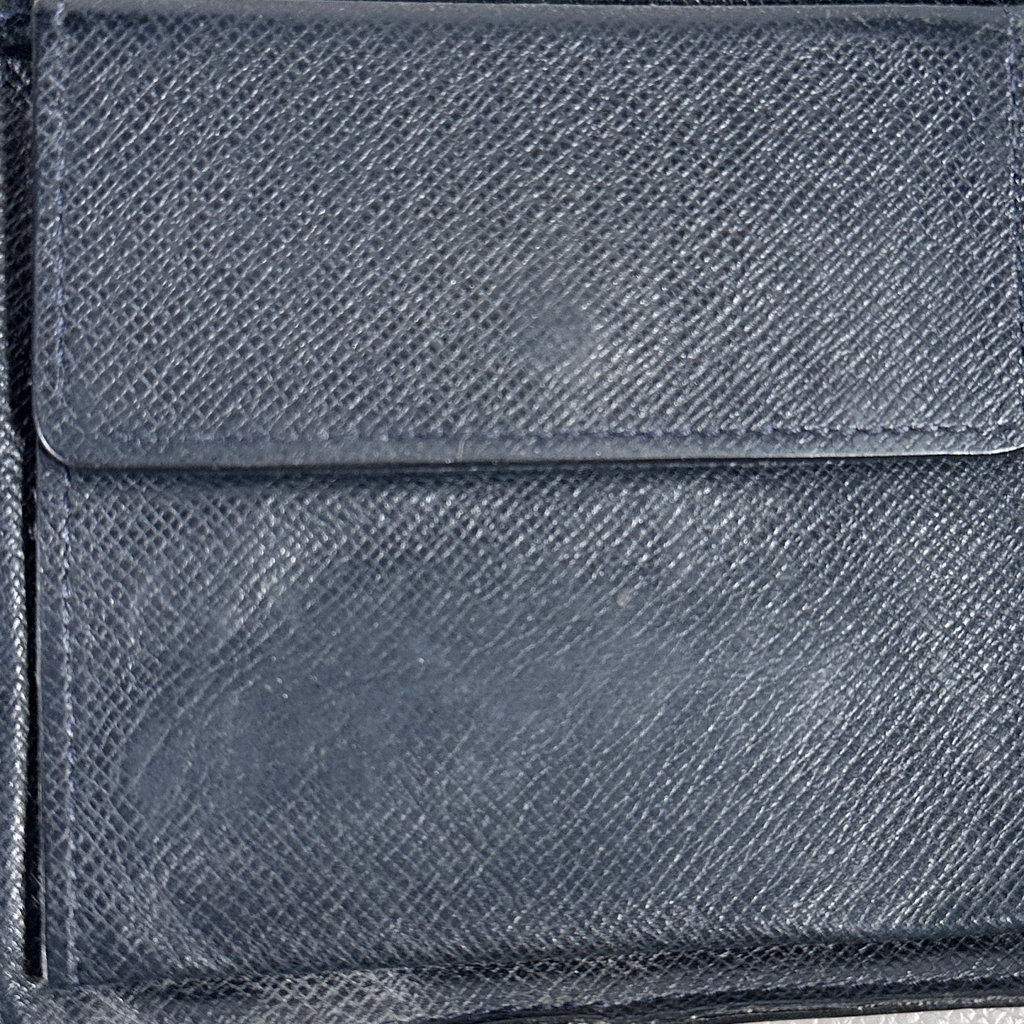 Louis Vuitton Navy Canvas Wallet