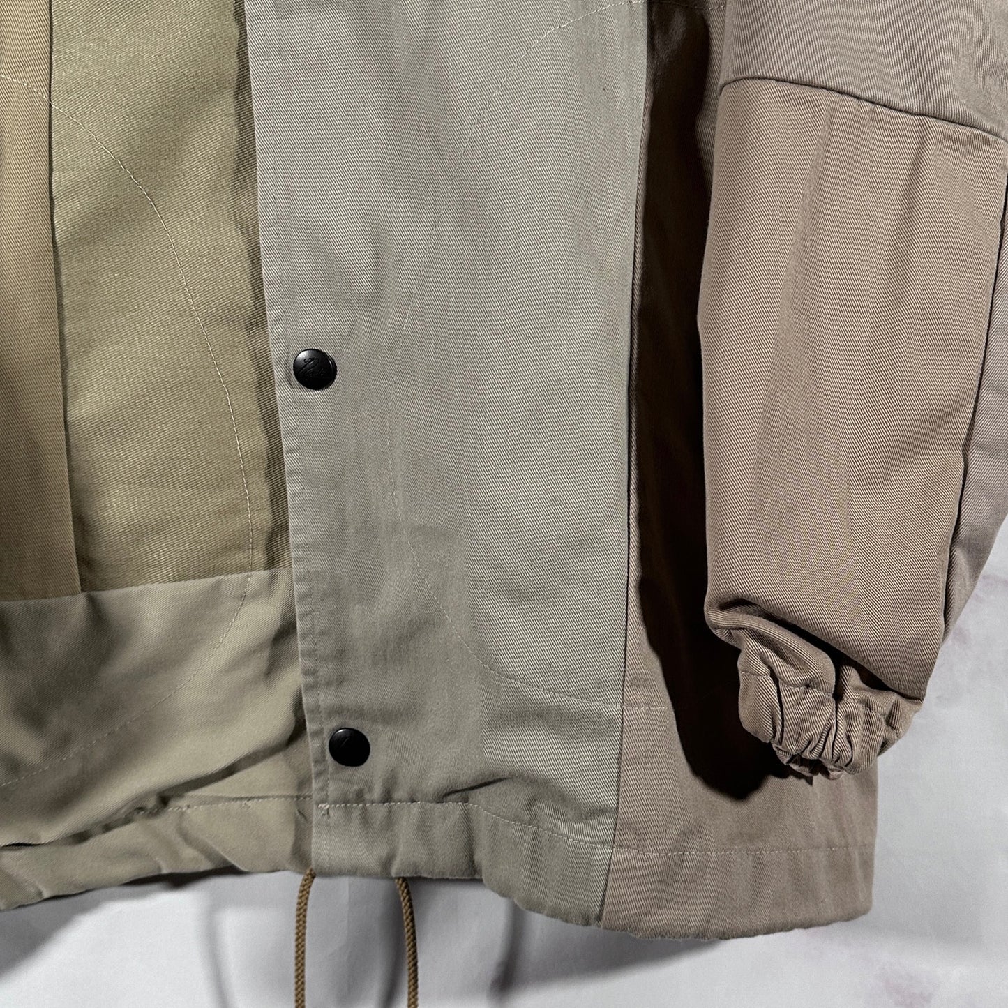 Needles Rebuild Tan Coach Jacket