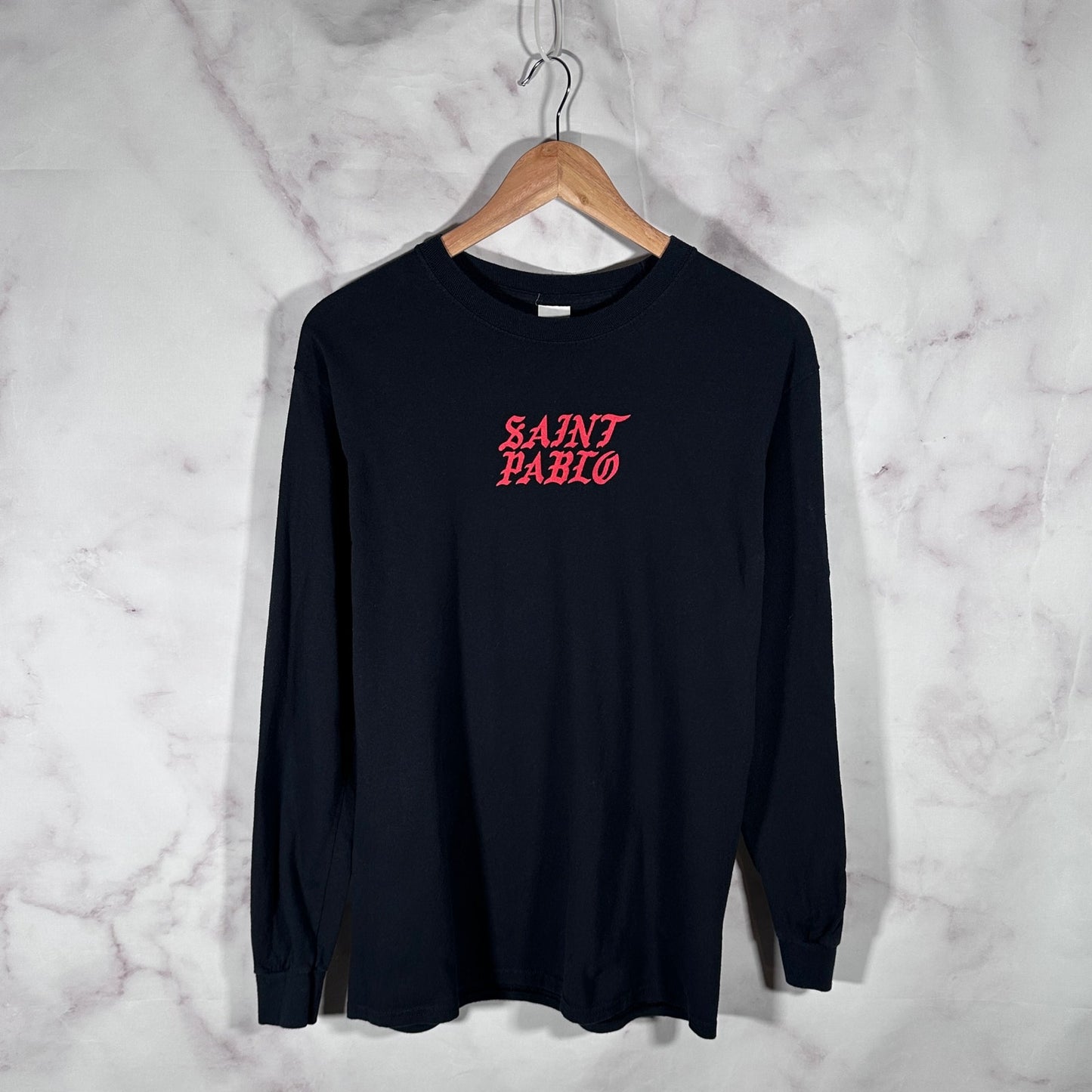 Kanye West Saint Pablo Black Photo Longsleeve