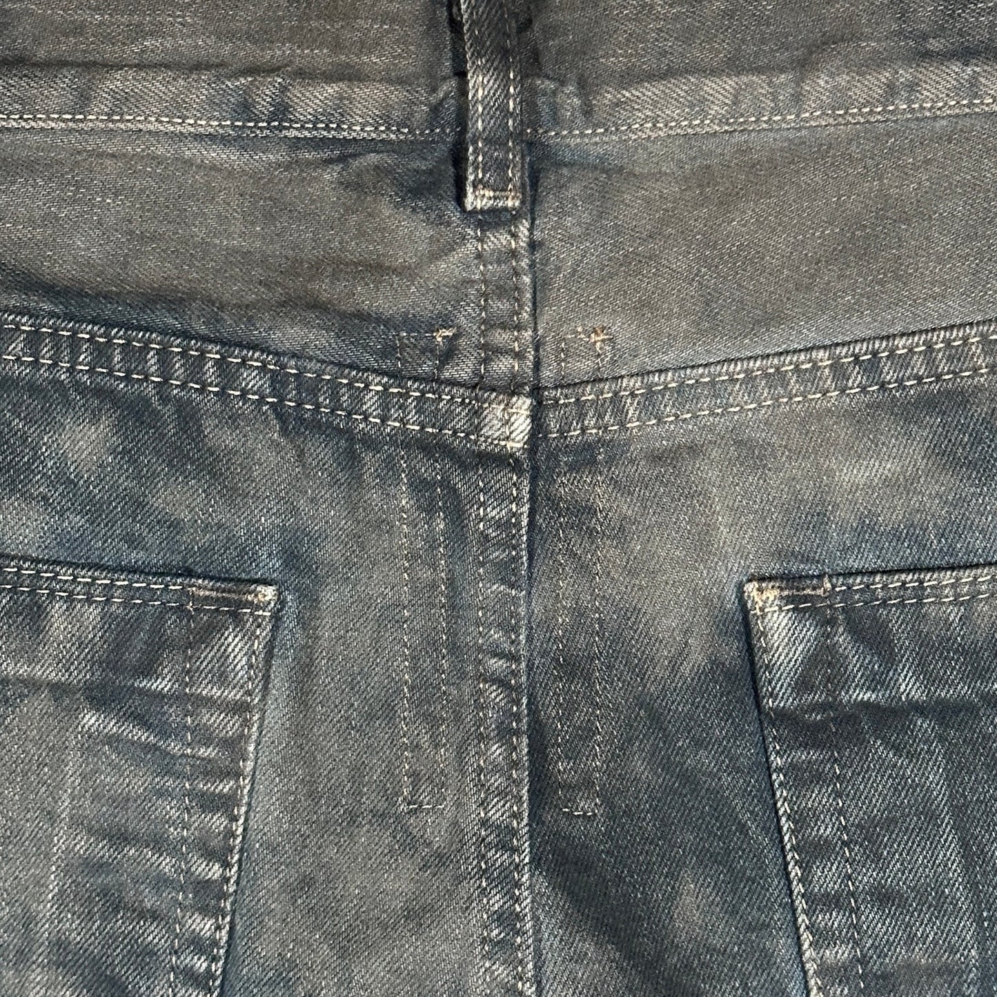Rick Owens DRKSHDW S/S15 Faun Batik Dark Dust Denim