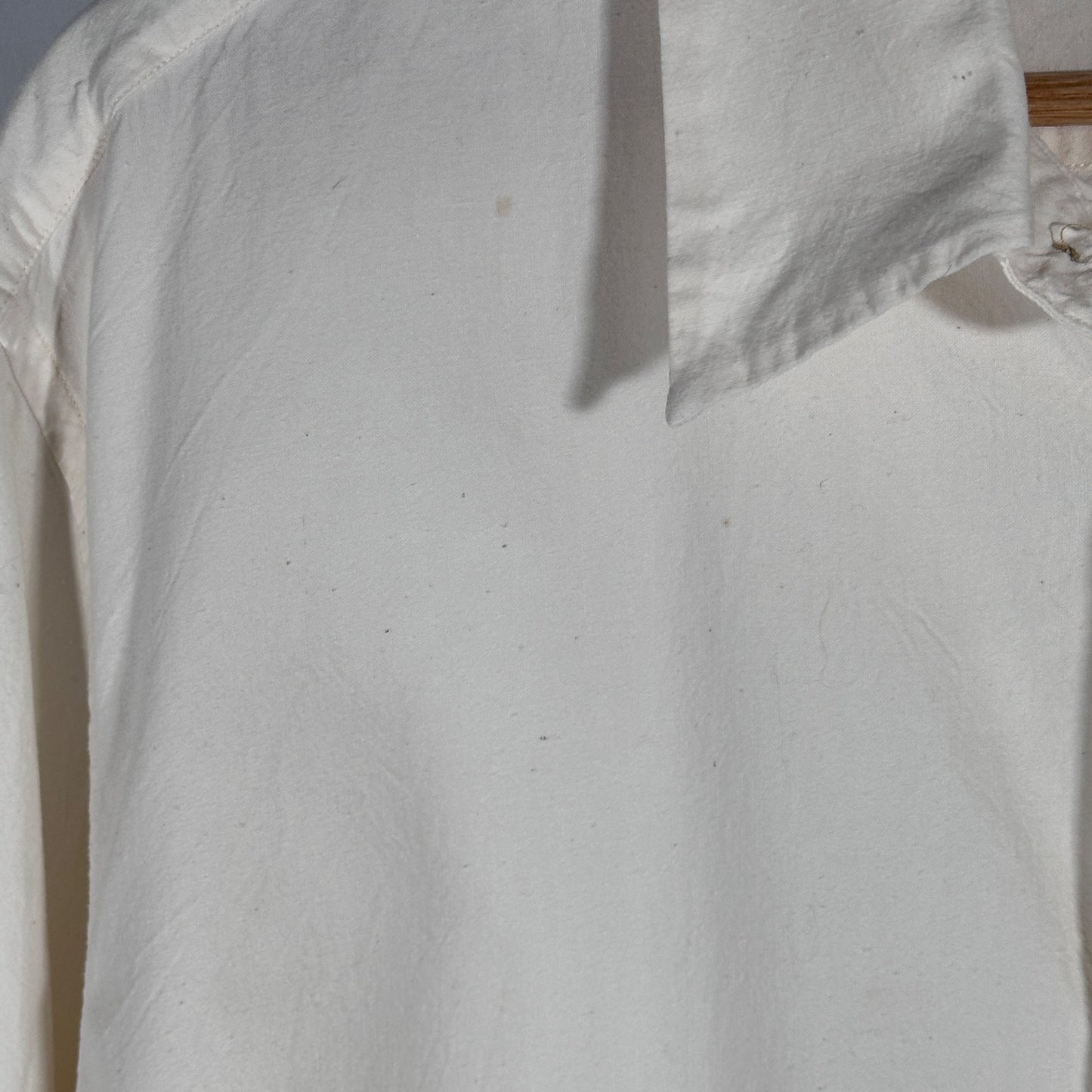 Issey Miyake Men Cream Button-Up Shirt