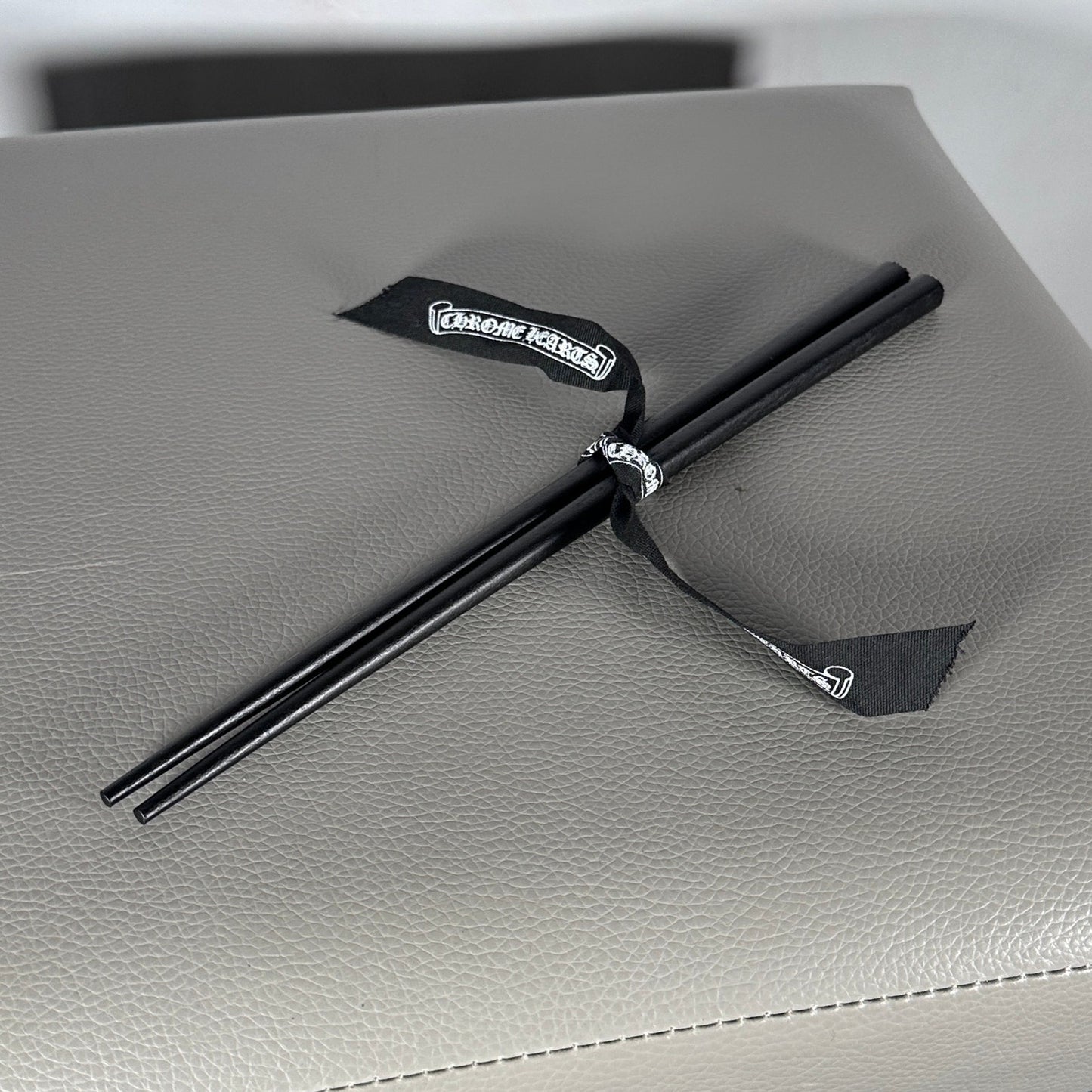Chrome Hearts Ebony & Silver Chopsticks