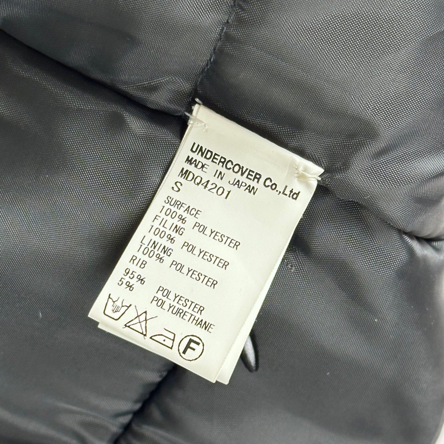Undercover MAD Black MA-1 Bomber Jacket