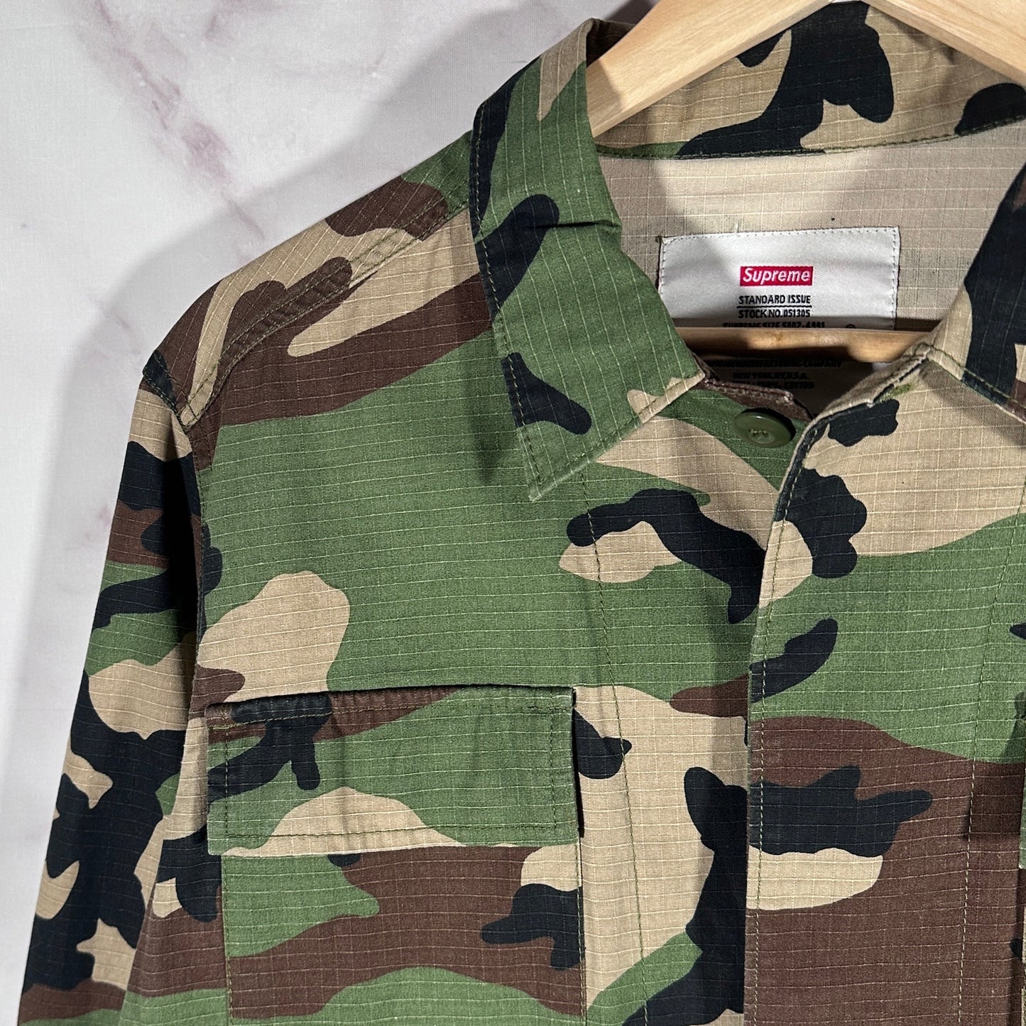 Supreme x Gonz S/S16 Butterfly Camo BDU Jacket