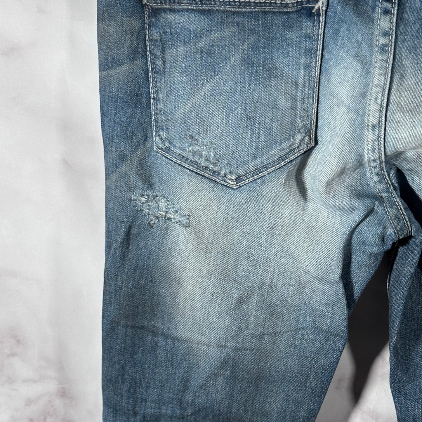 Gostar de Fuga Distressed Blue Denim