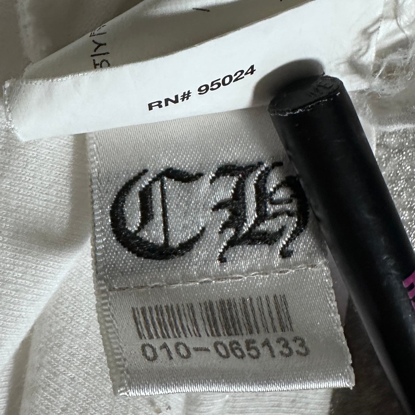 Chrome Hearts White American Flag Tee