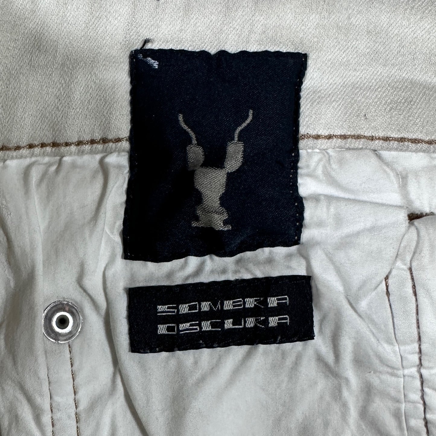 Rick Owens DRKSHDW Painted Wax Nagakin Denim by Nyree Morrison