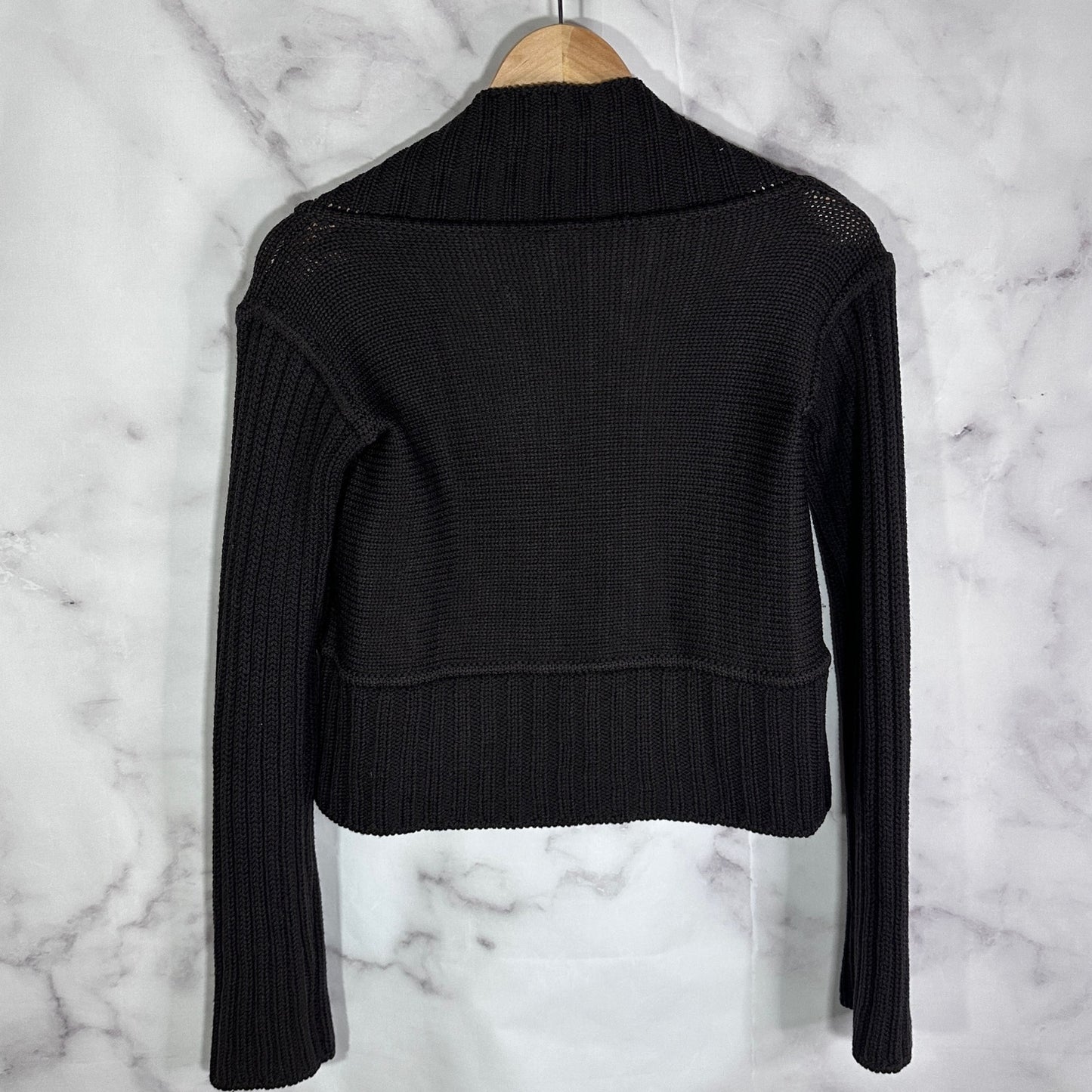 Rick Owens F/W03 Black Triangle Cardigan