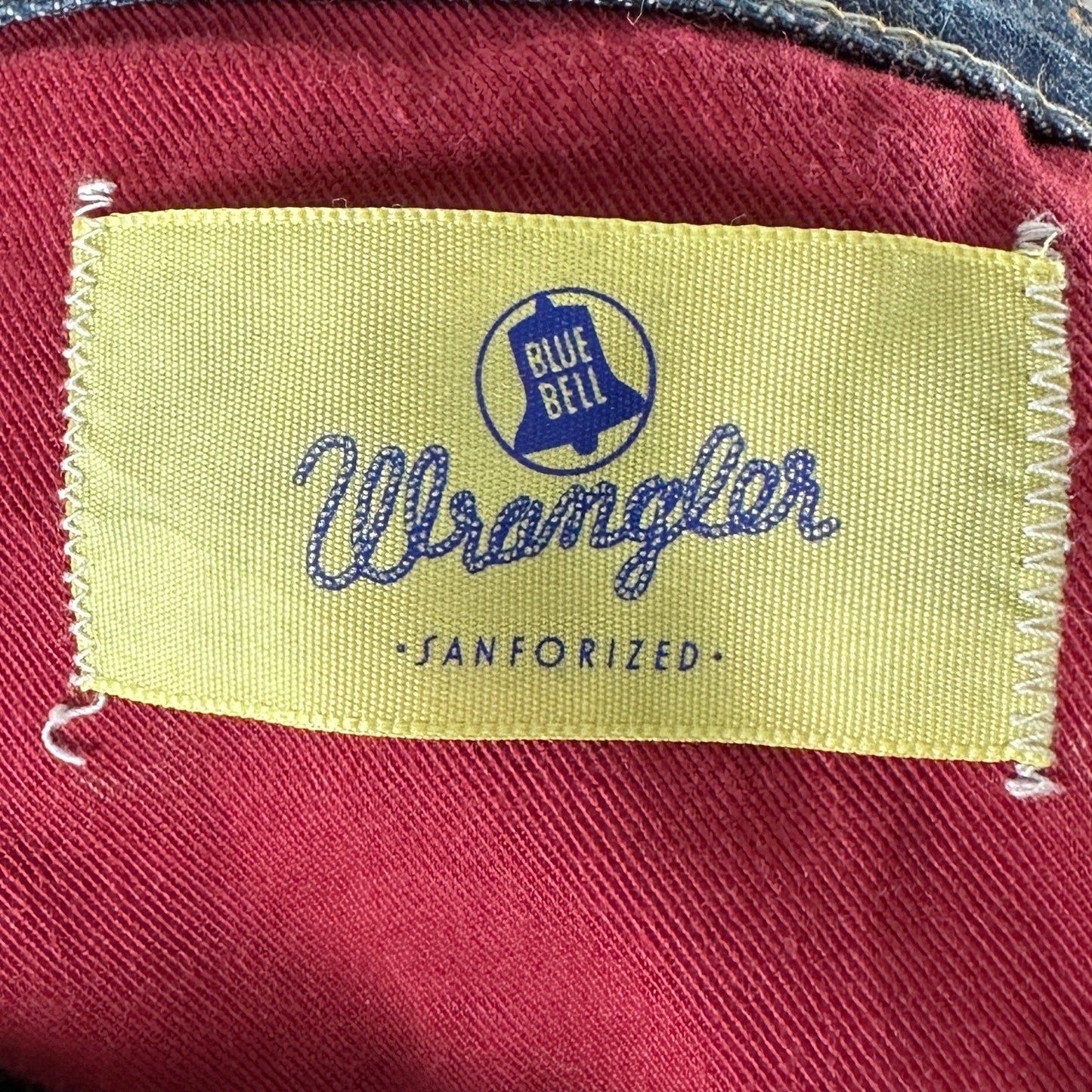 Vintage Japanese Sanforized Repaired Selvedge Wrangler Big BenDenim Jeans
