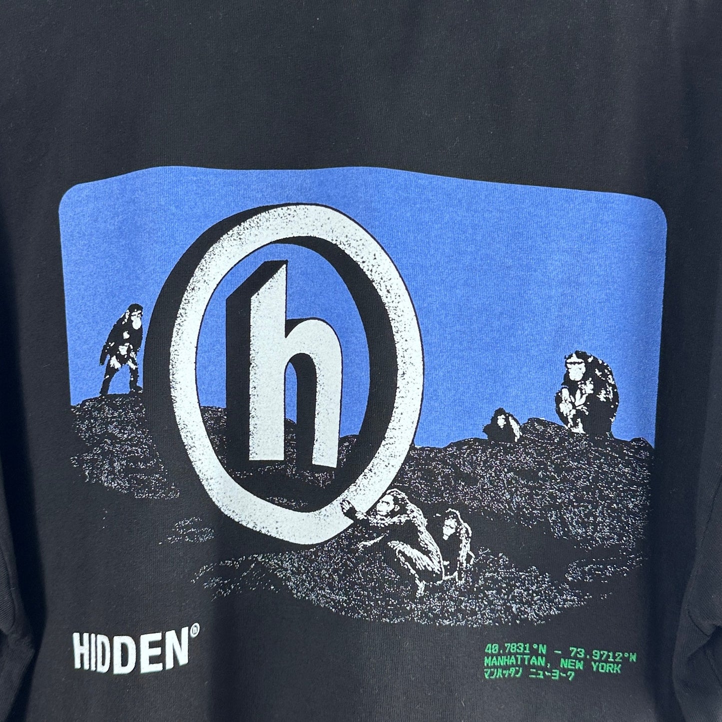 Hidden NY Black Artifact Print Tee
