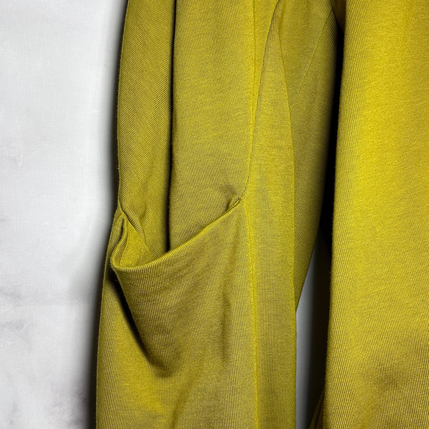 Rick Owens S/S22 Fogachine Sulphate Geth Sleeve Pocket Crewneck Sweatshirt
