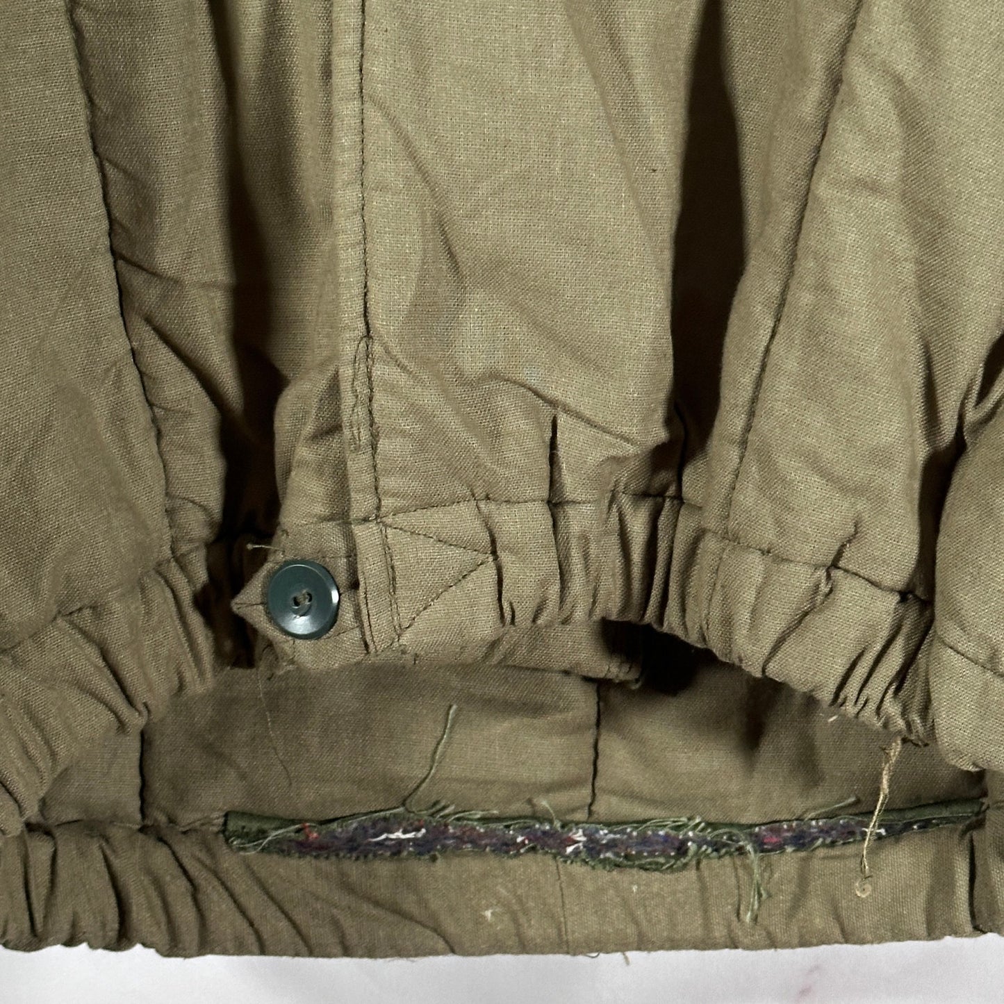 Vintage 80’s Quilted Military Jacket