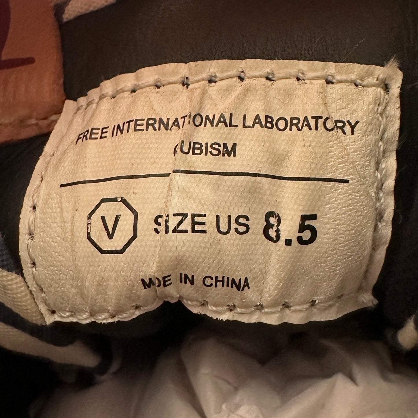 Visvim Kiefer Navy Canvas Trainer