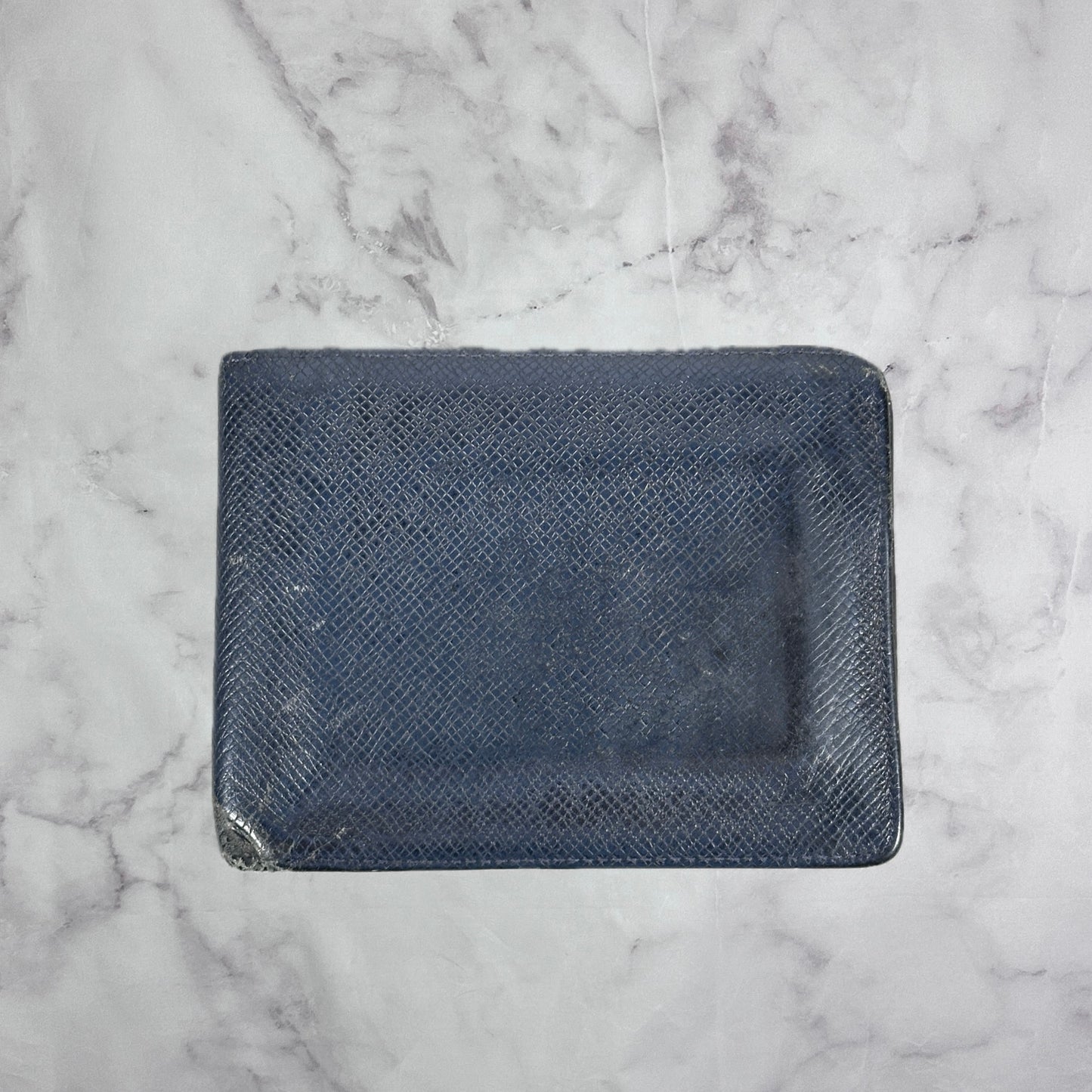 Louis Vuitton Navy Canvas Wallet