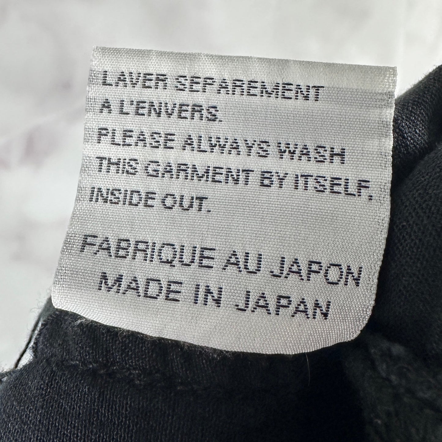Dior Homme Black Chino Pants