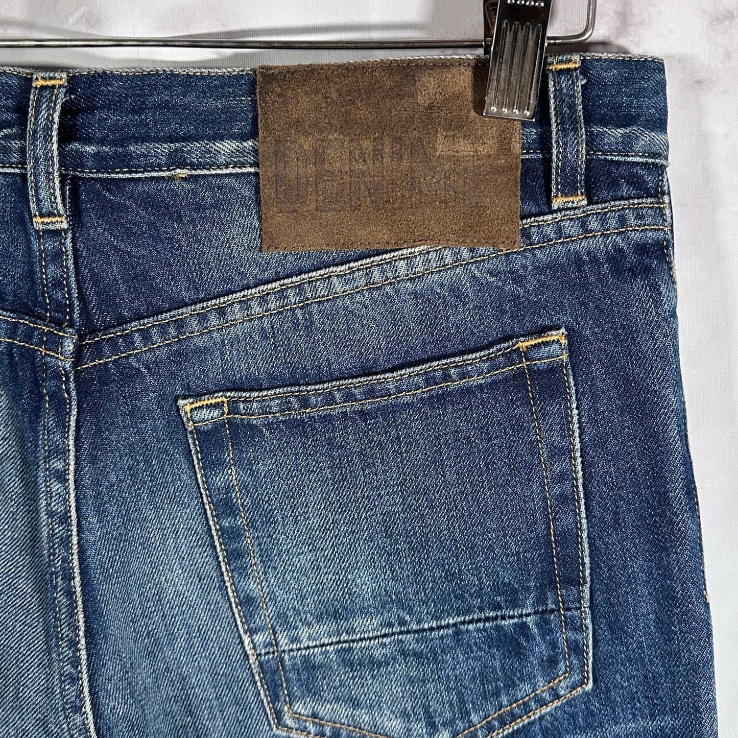 Golden Goose Deluxe Blue Slim Denim