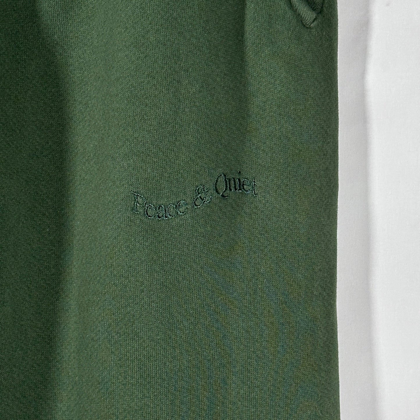 Museum of Peace & Quiet Green Embroidered Sweatpants
