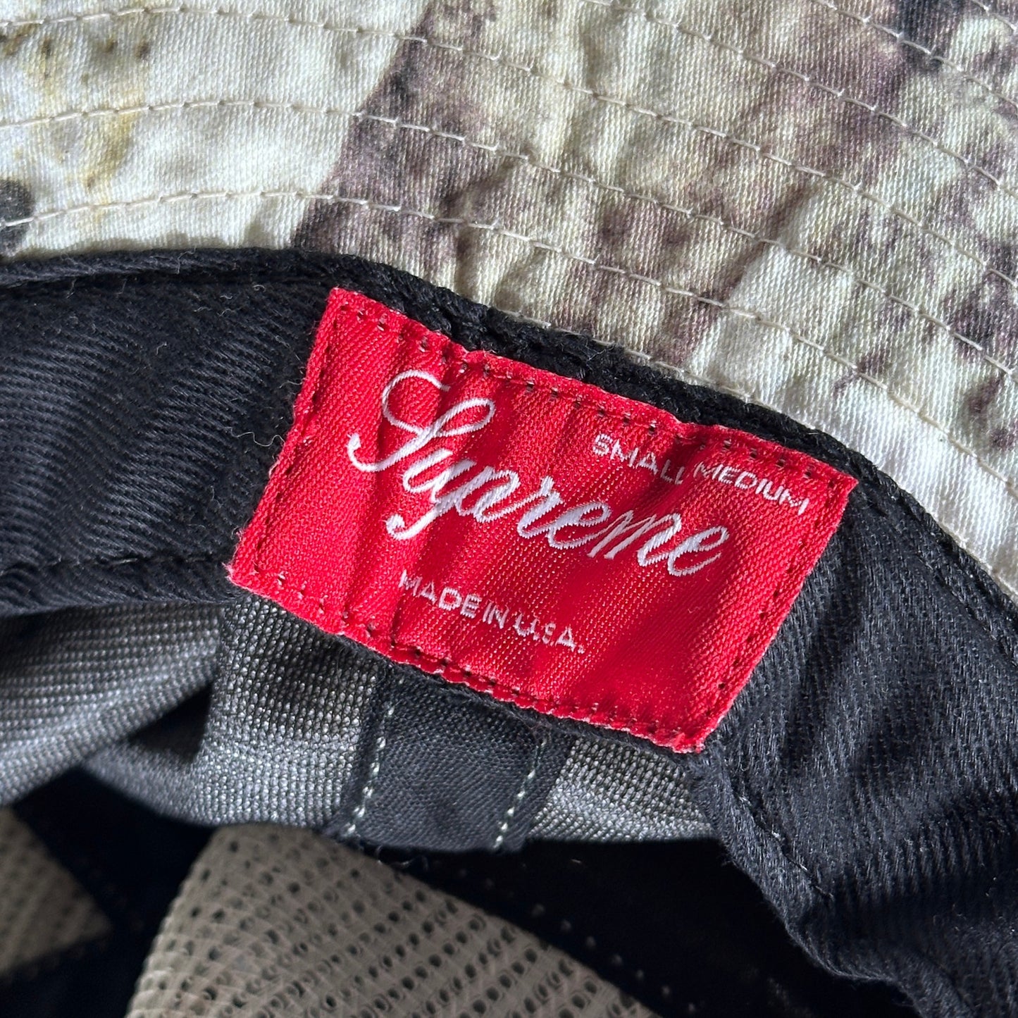 Supreme S/S14 White Aspen Wood Bell Hat