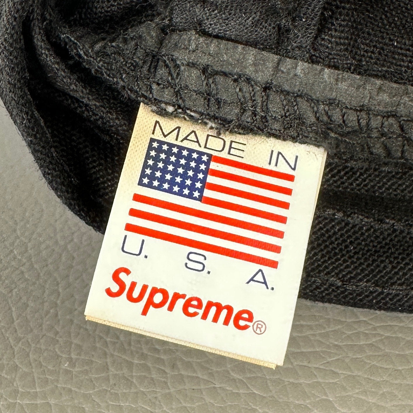 Supreme S/S21 Playboy Black 5-Panel Hat