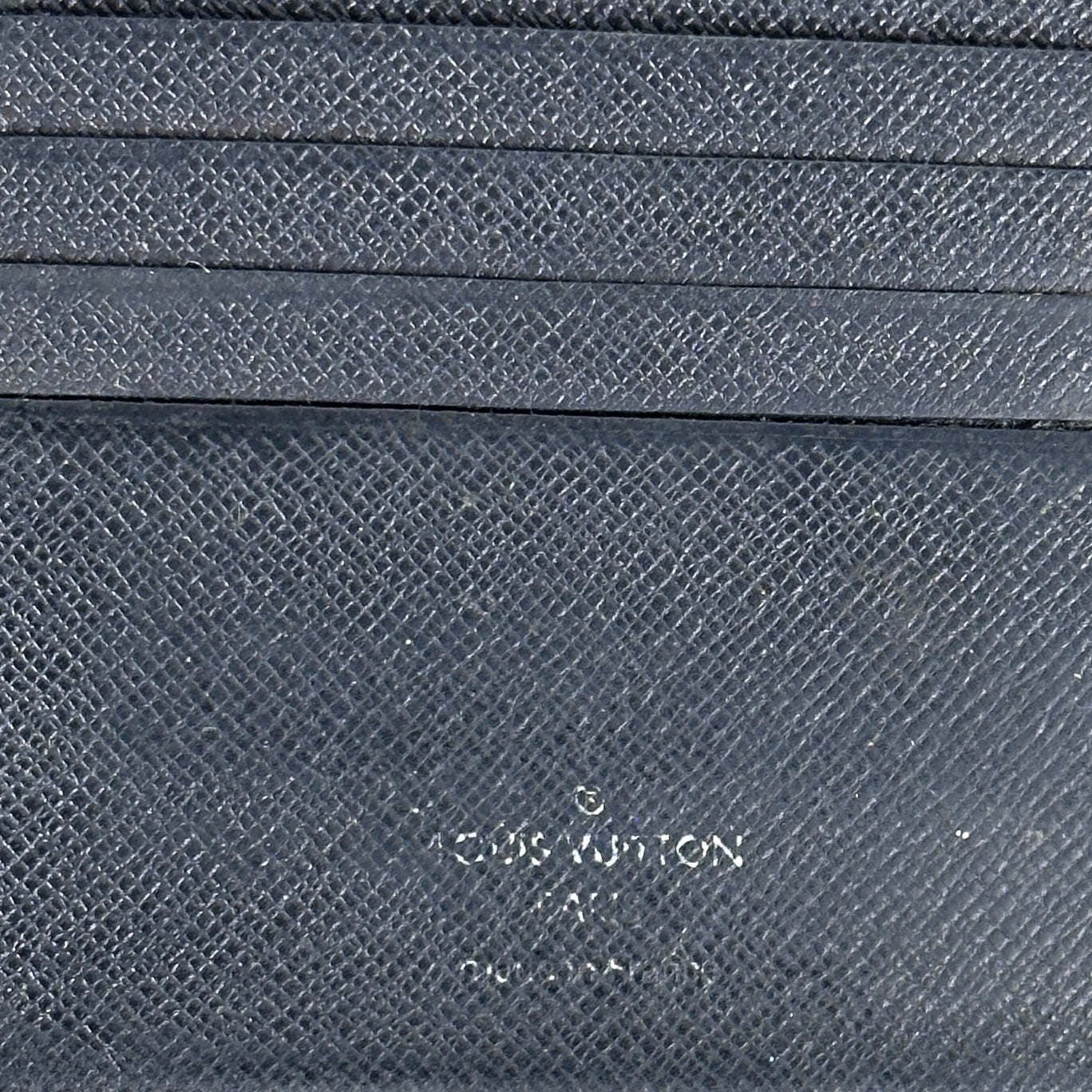 Louis Vuitton Navy Canvas Wallet