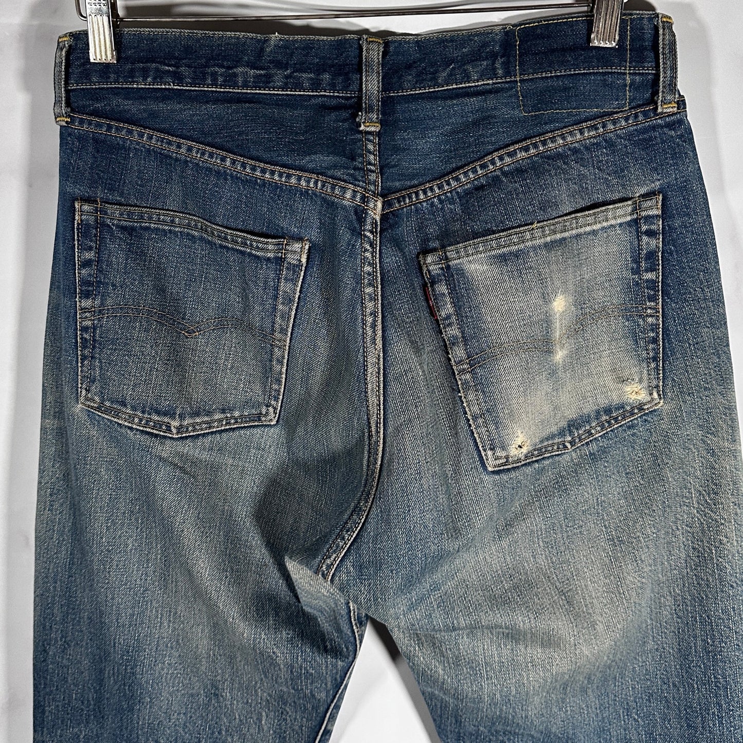 Levi’s Lot 66501 Made in Japan Big E Indigo Raw Selvedge Denim