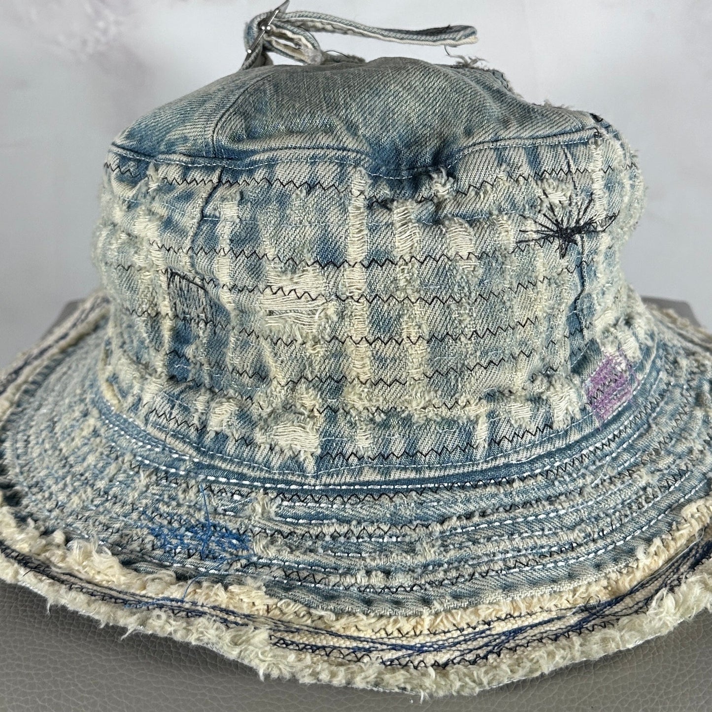 Kapital Boro Denim Bucket Hat