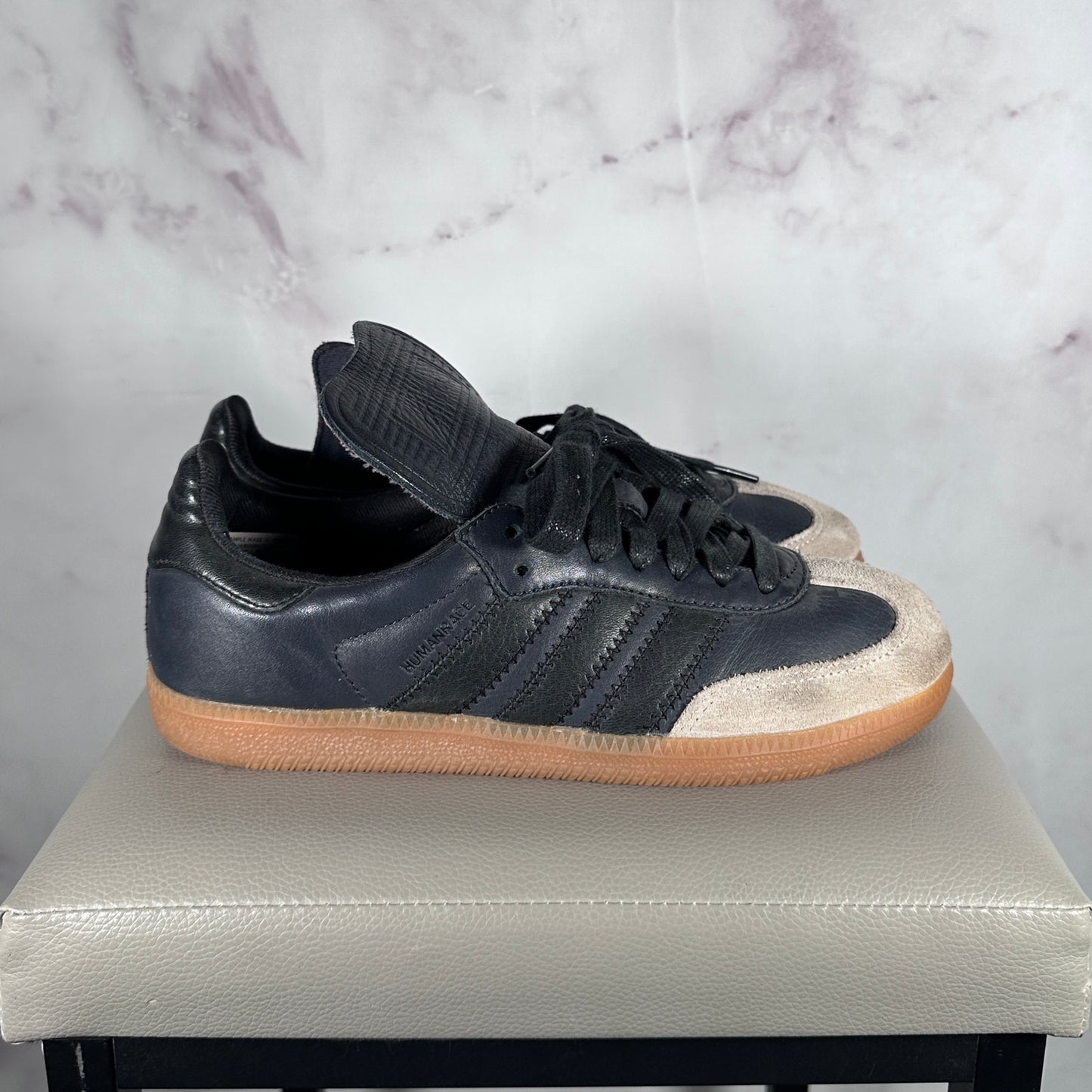 Adidas x Pharrell Williams Sample Humanrace Navy Samba