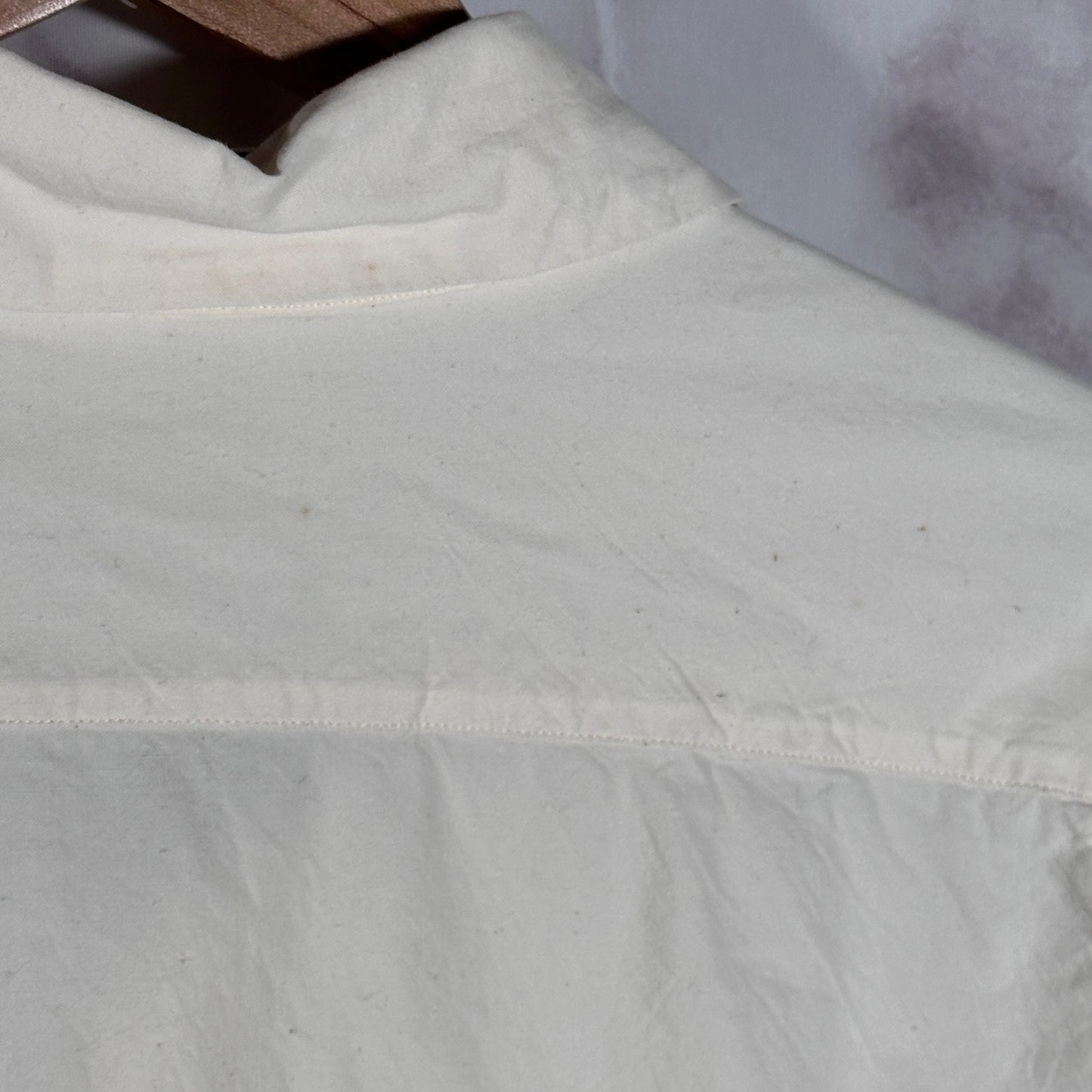 Issey Miyake Men Cream Button-Up Shirt