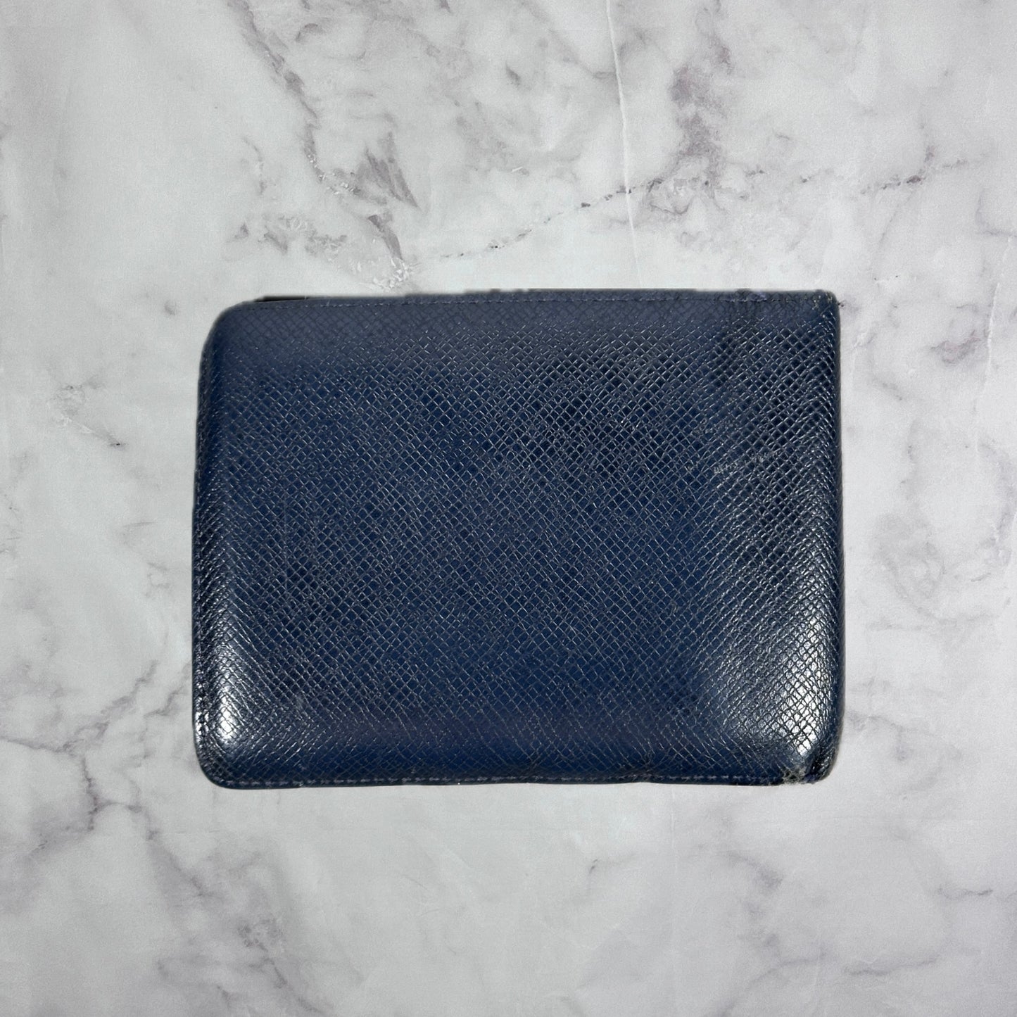 Louis Vuitton Navy Canvas Wallet
