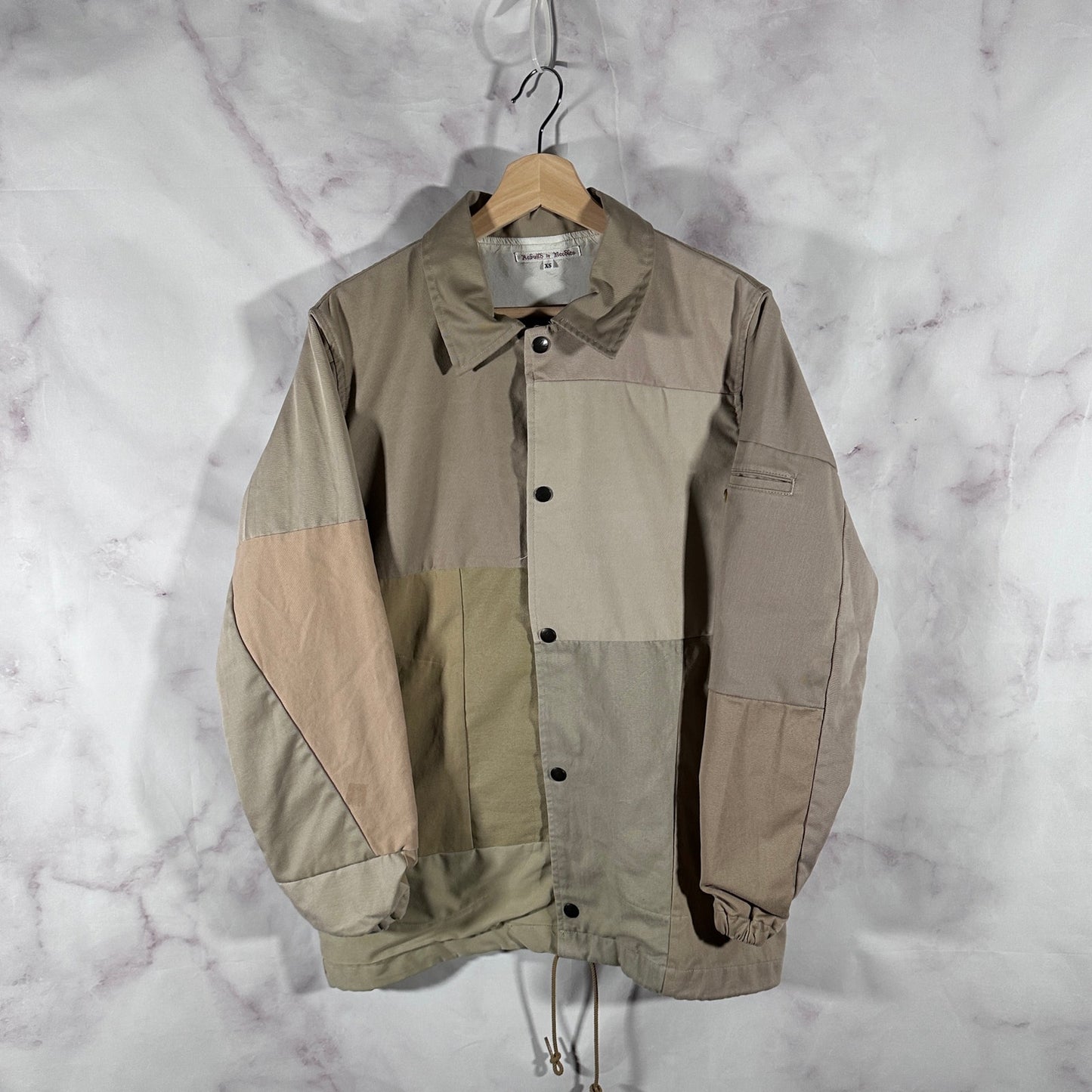 Needles Rebuild Tan Coach Jacket