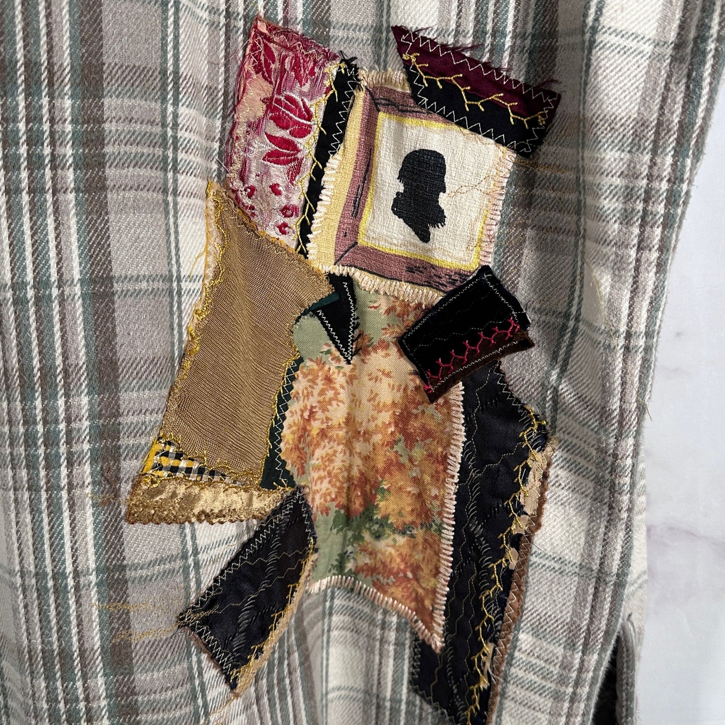 Bentgablenits Vintage Reworked Flannel
