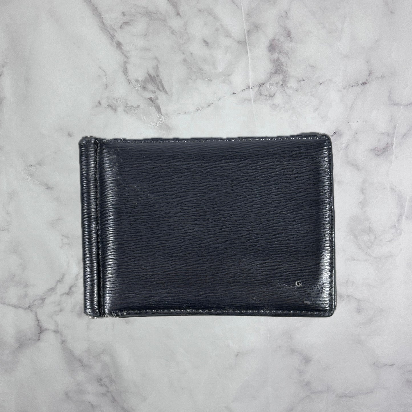Mont Blanc Black Leather Cardholder
