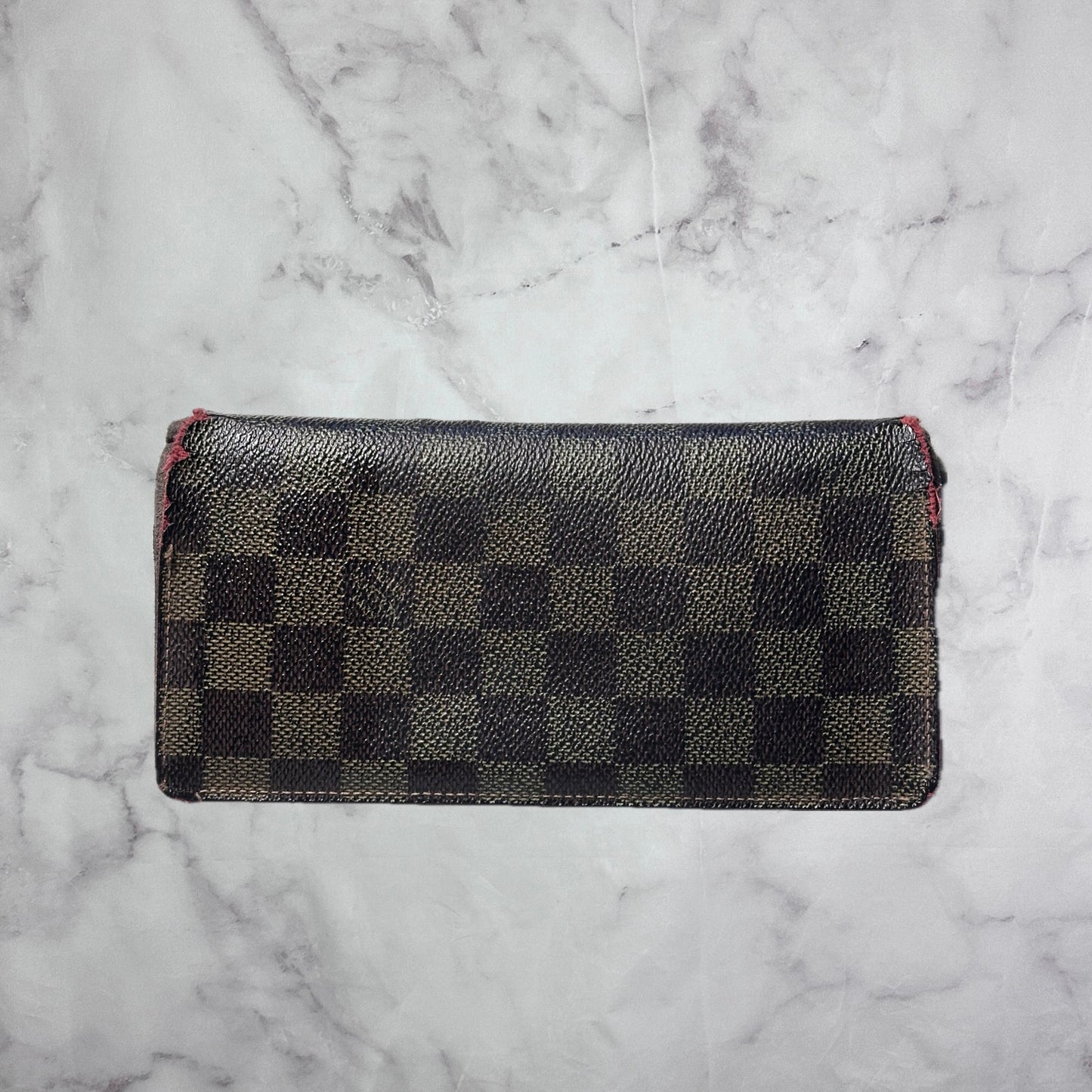 Louis Vuitton Brown Damier Long Wallet