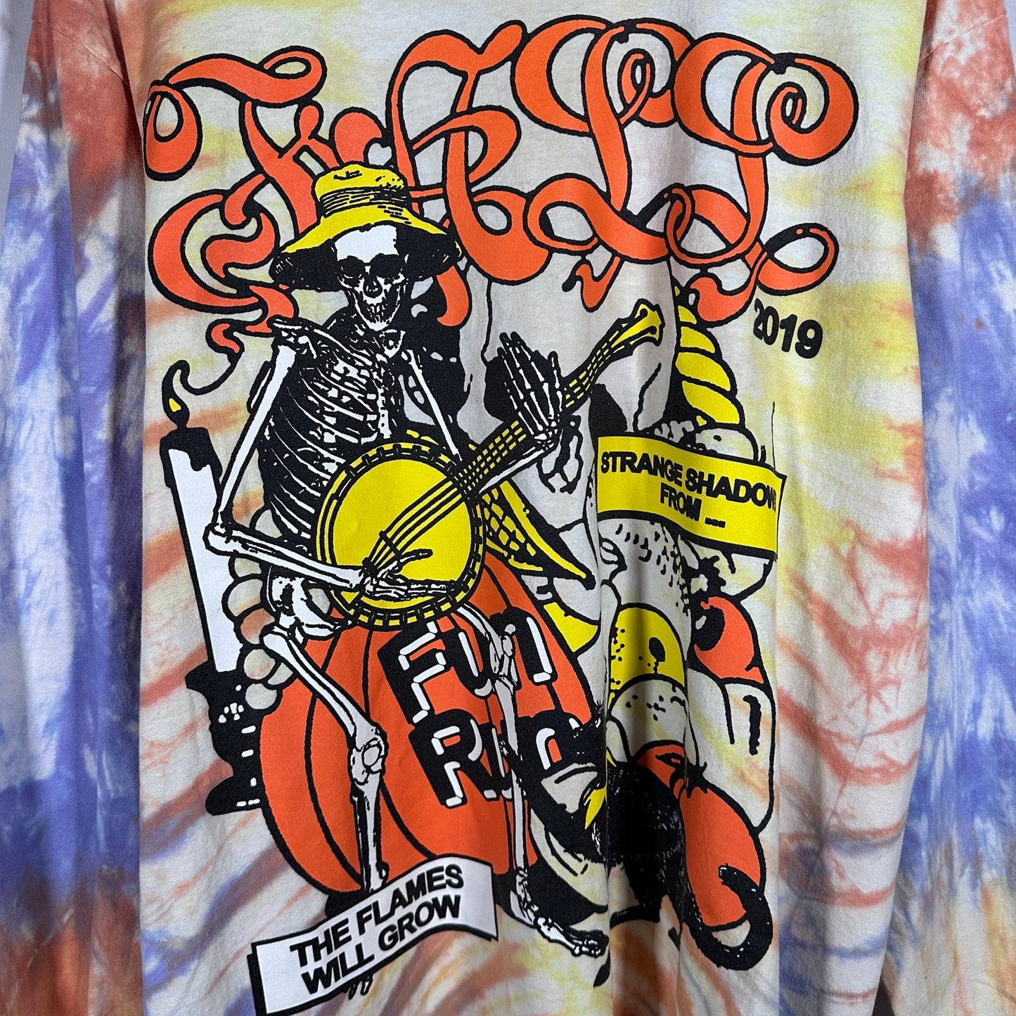 Online Ceramics Haunted Wagon Tie Dye Longsleeve