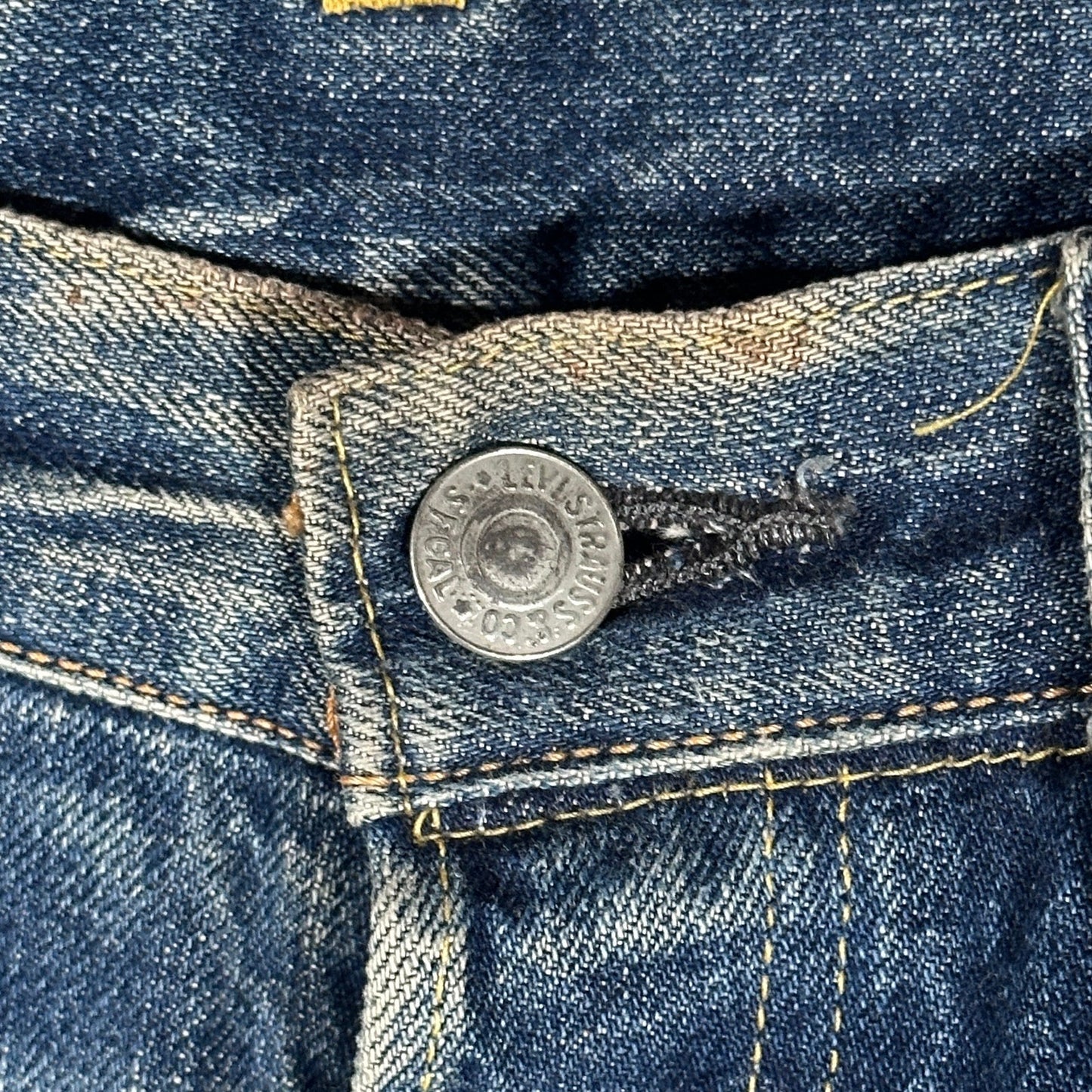 Levi’s Lot 66501 Made in Japan Big E Indigo Raw Selvedge Denim