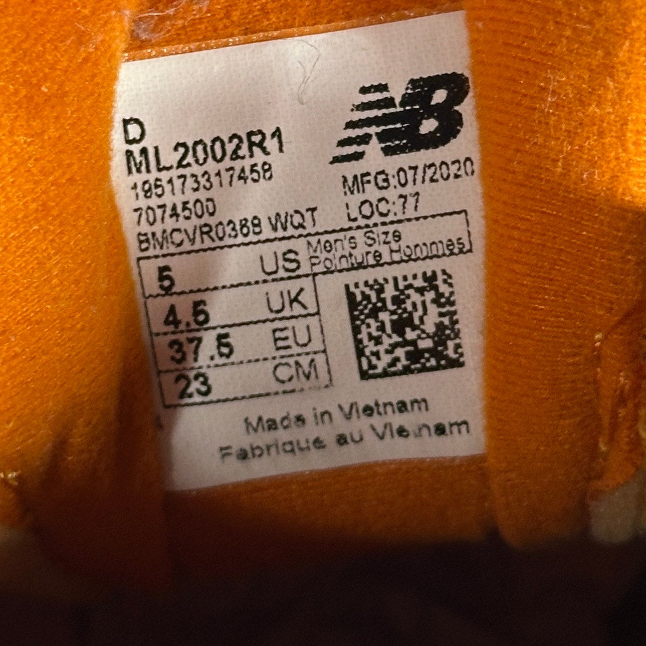 New Balance x Salehe Bembury 2002R ‘Peace Be The Journey’ Orange